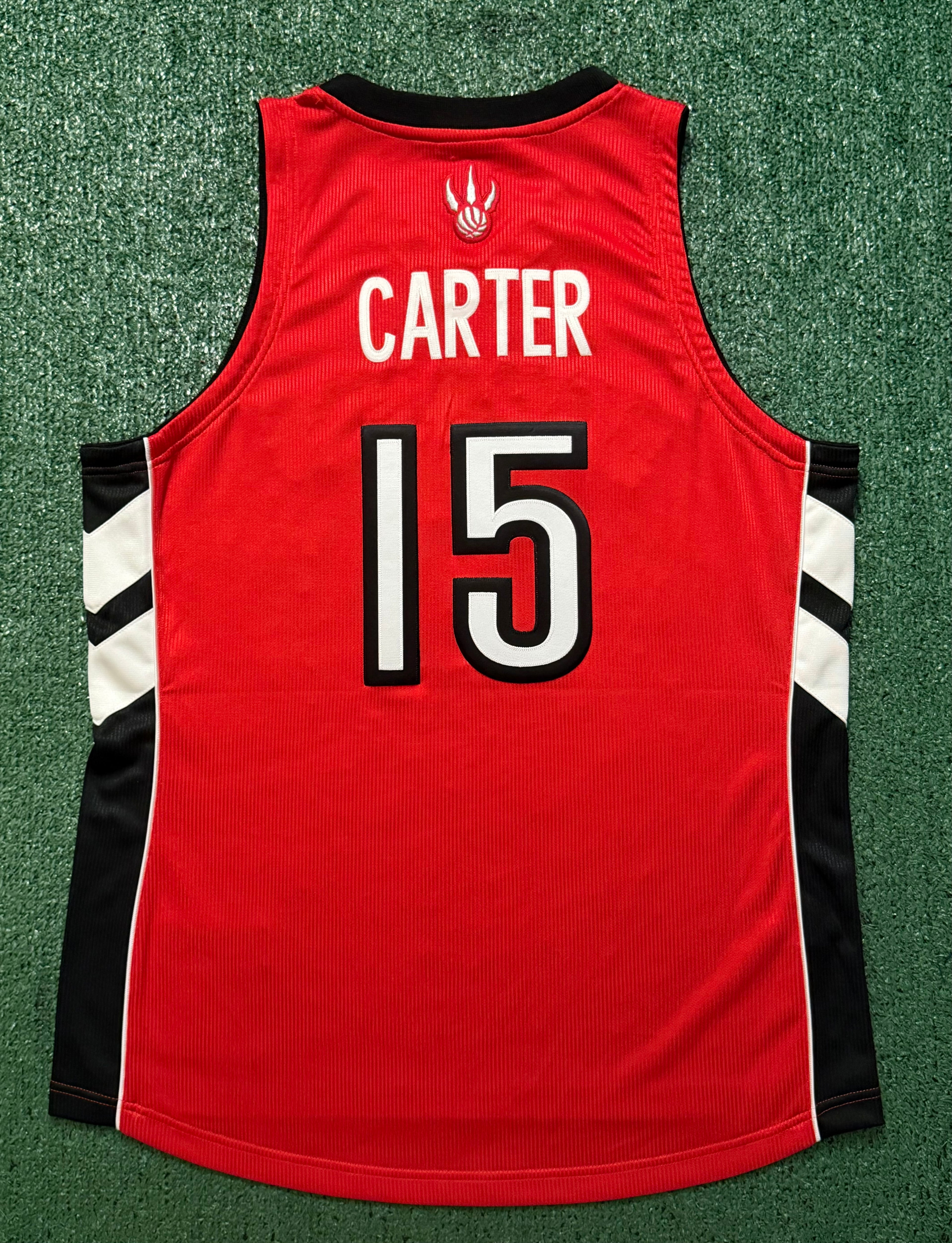 Vince Carter Toronto Raptors Jersey #15 Mitchell & Ness Authentic Red Size 44 (L) NBA