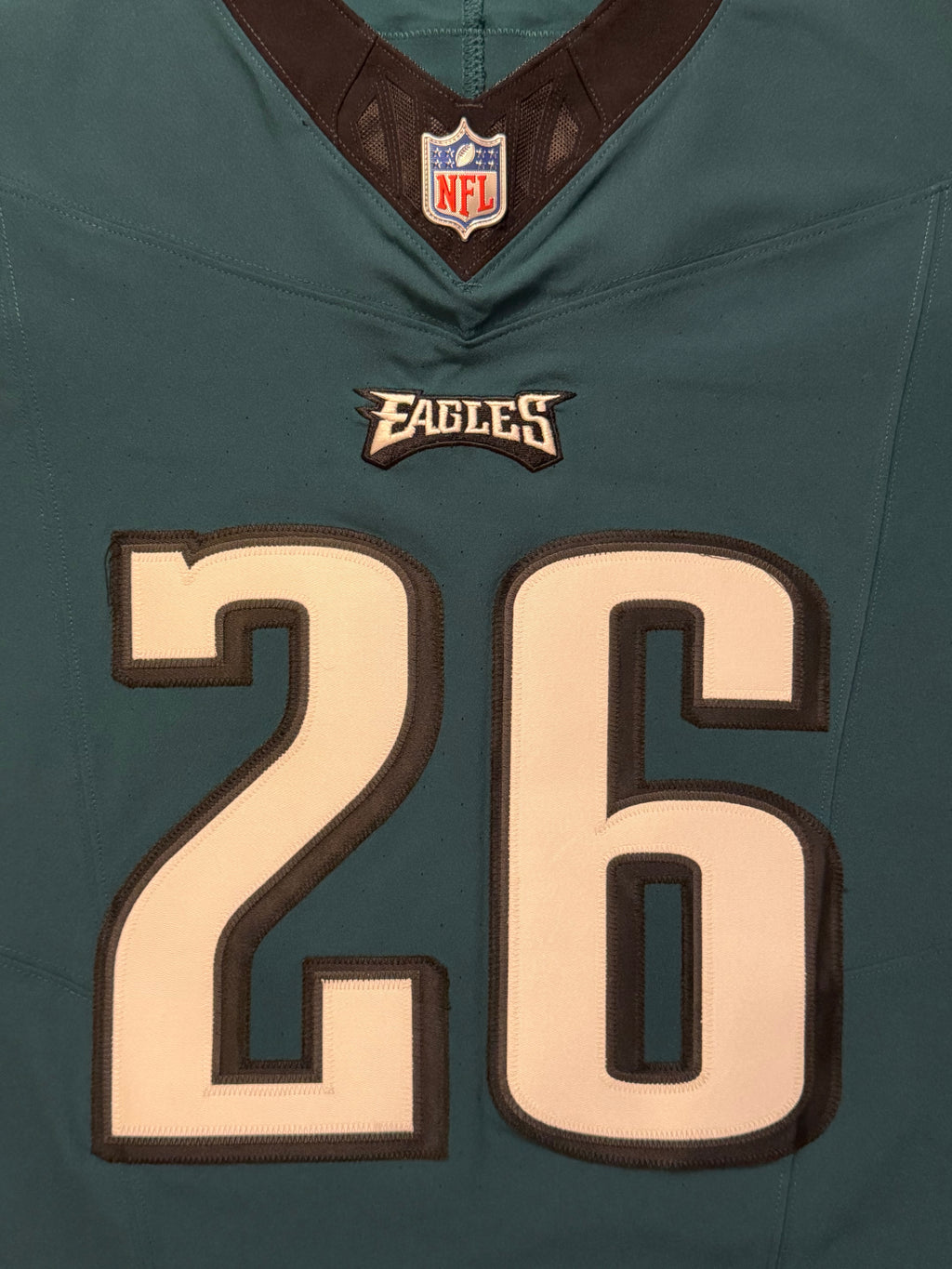 Saquon Barkley Philadelphia Eagles Jersey #26 Nike Vapor FUSE Elite Green Size 40 (Medium) NFL