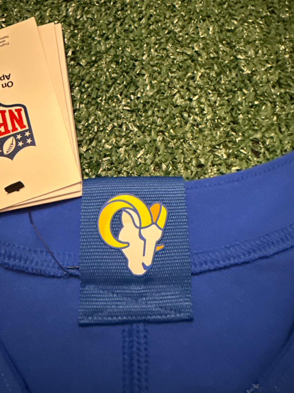 Puka Nacua Los Angeles Rams
Jersey #12 Nike Vapor FUSE Elite blue Size 44 (Large) NFL