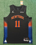 Jalen Brunson New York Knicks Jersey #11 Nike ADV Authentic Black Size 52 (XL) NBA