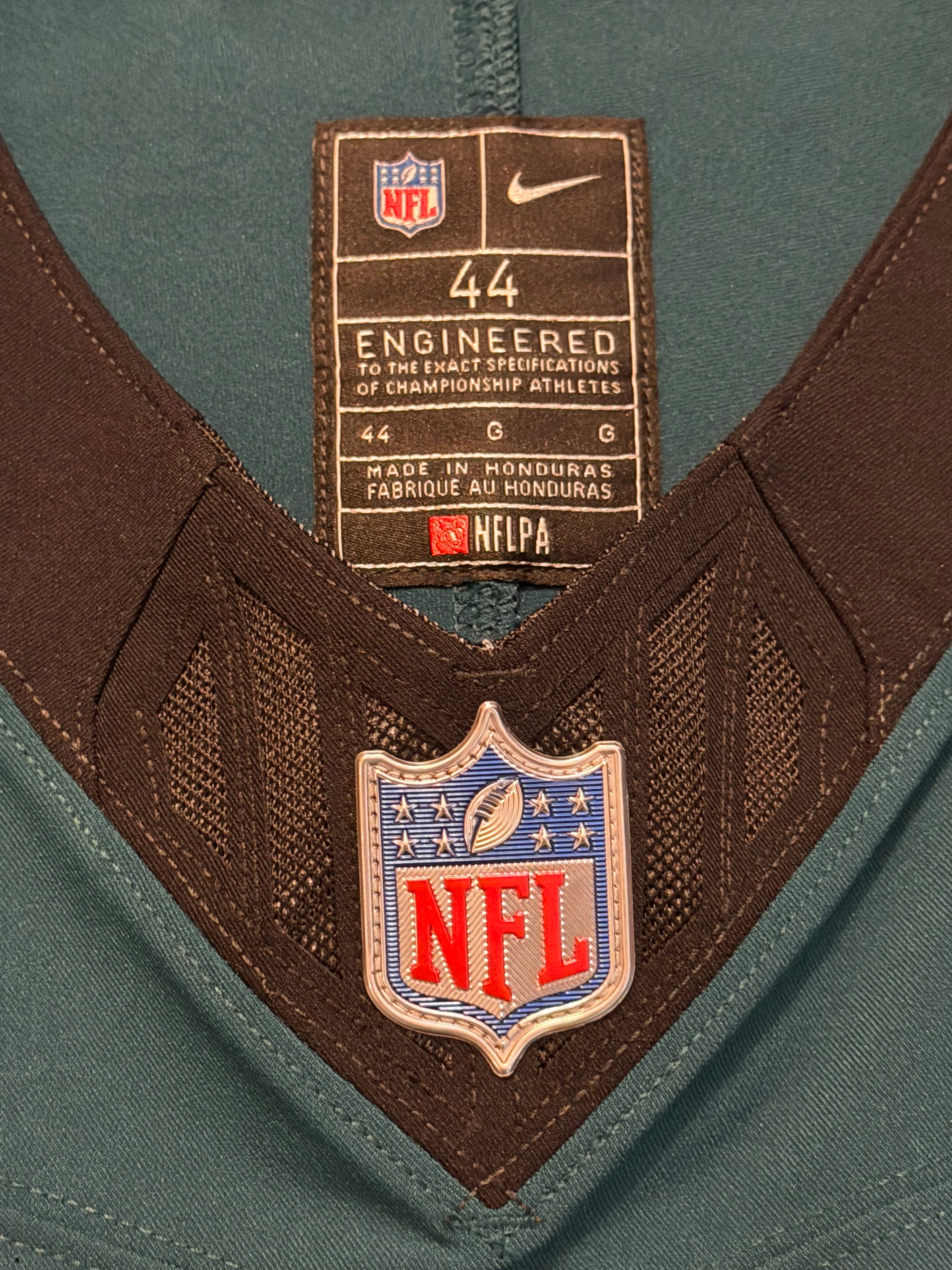 Jalen Carter Philadelphia Eagles Jersey #98 Nike Vapor FUSE Elite green Size 44 (Large) NFL