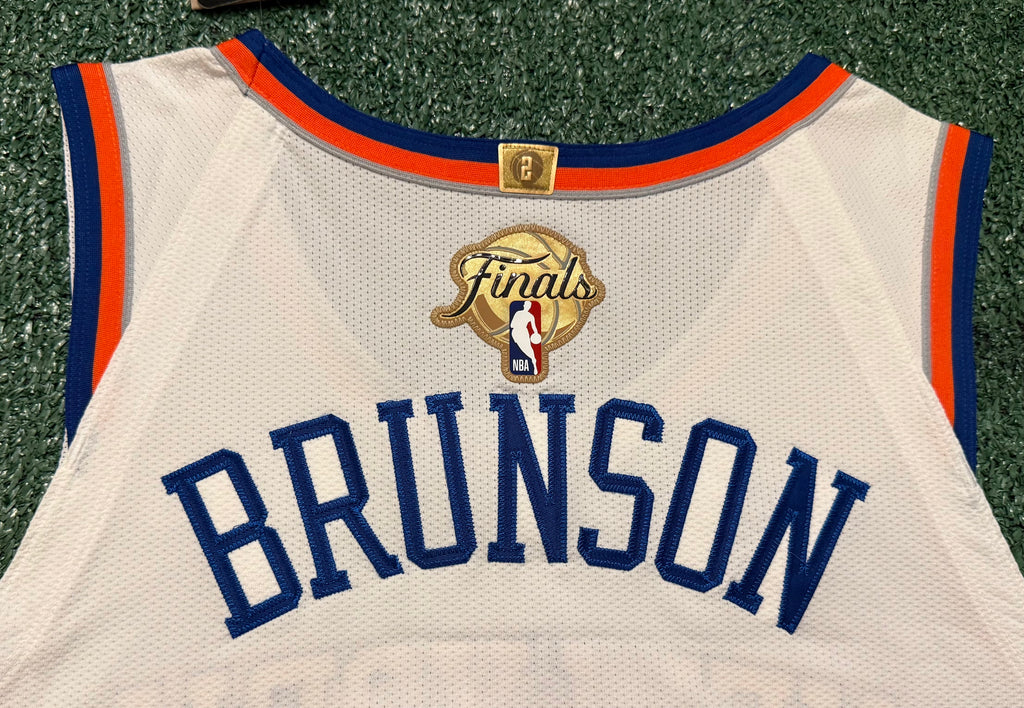 Jalen Brunson New York Knicks Jersey #11 Nike ADV Authentic White Size 52 (XL) NBA