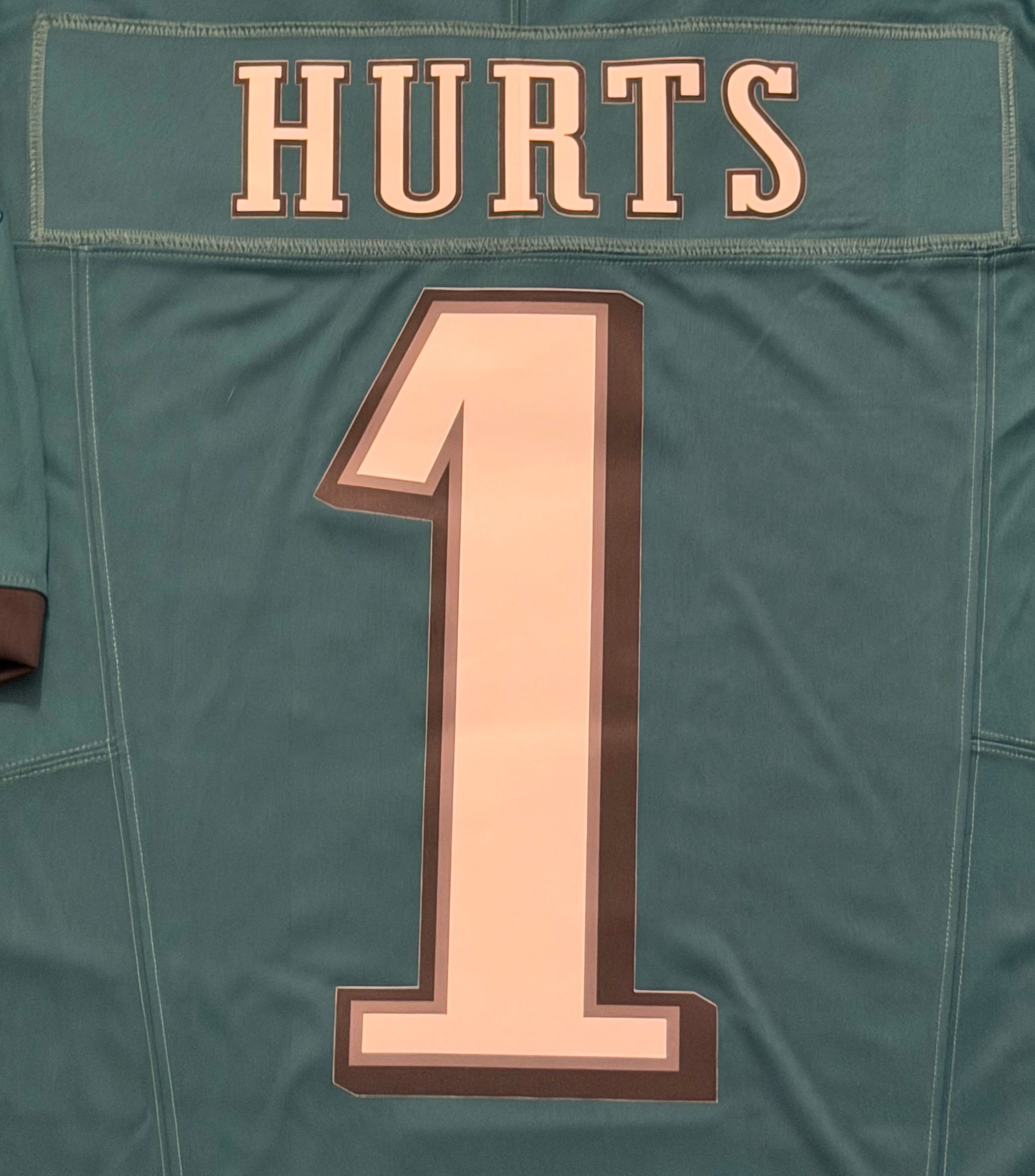 Jalen Hurts Philadelphia Eagles Jersey #1 Nike Vapor FUSE Limited Green size (XL) NFL