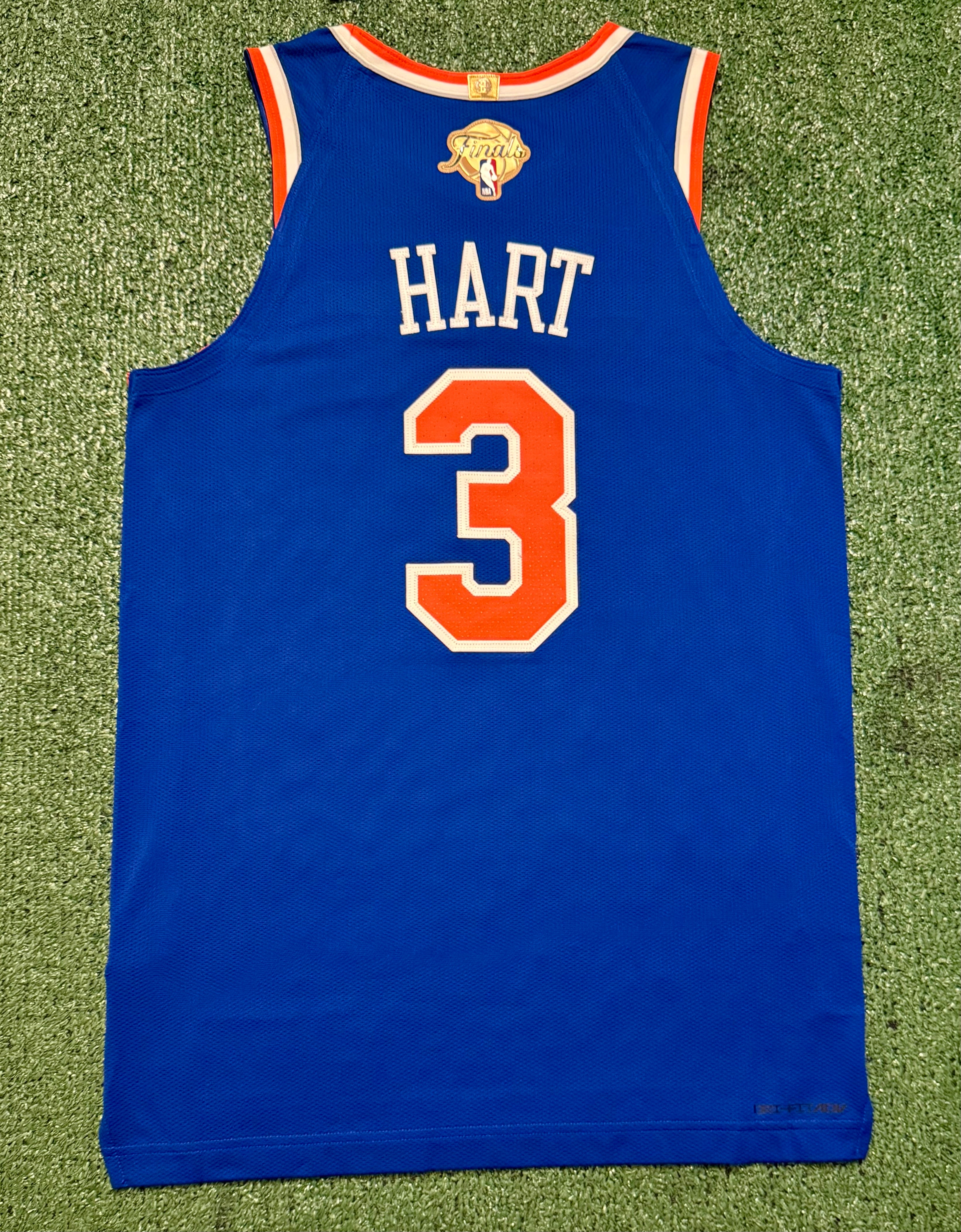 Josh Hart New York Knicks Jersey #3 Nike ADV Authentic Blue Size 44 (M) NBA