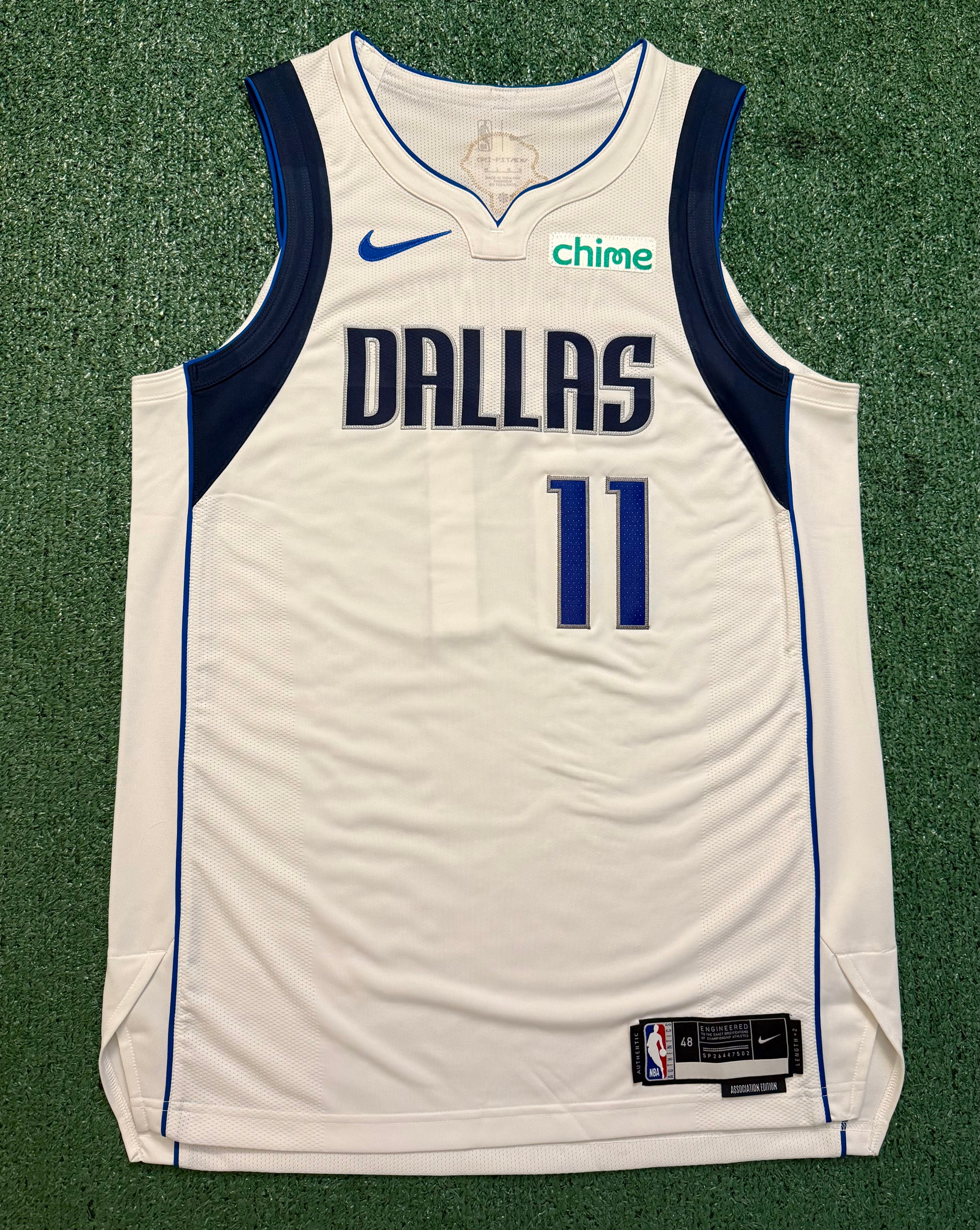 Kyrie Irving Dallas Mavericks Jersey #11 Nike ADV White Size 48 (Large) NBA