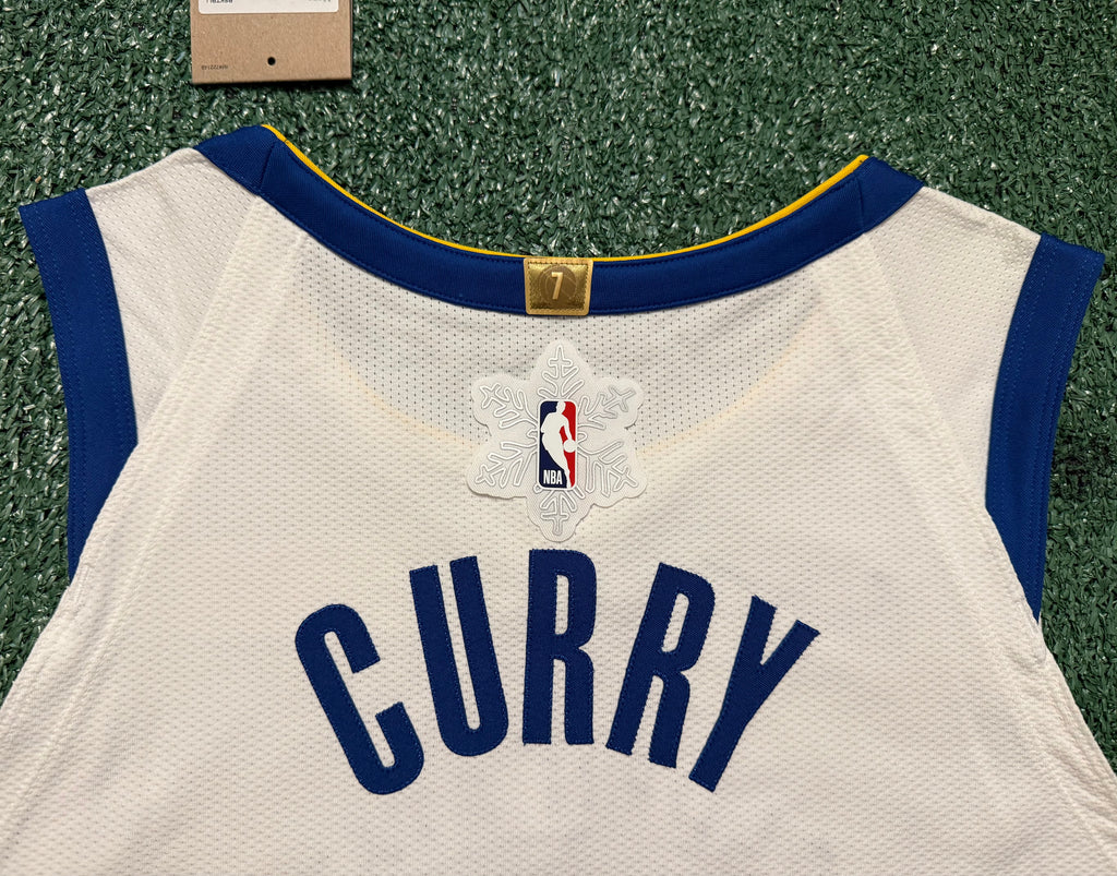 Steph Curry Golden State Warriors Jersey #30 Nike ADV Authentic White Size 48 (L) NBA