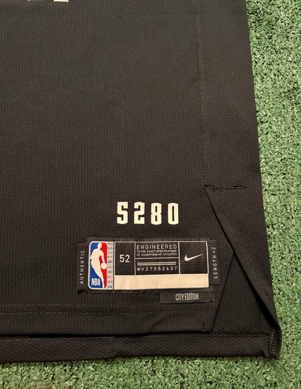 Jamal Murray Denver Nuggets Jersey #27 Nike ADV Authentic Black Size 52 (XL) NBA