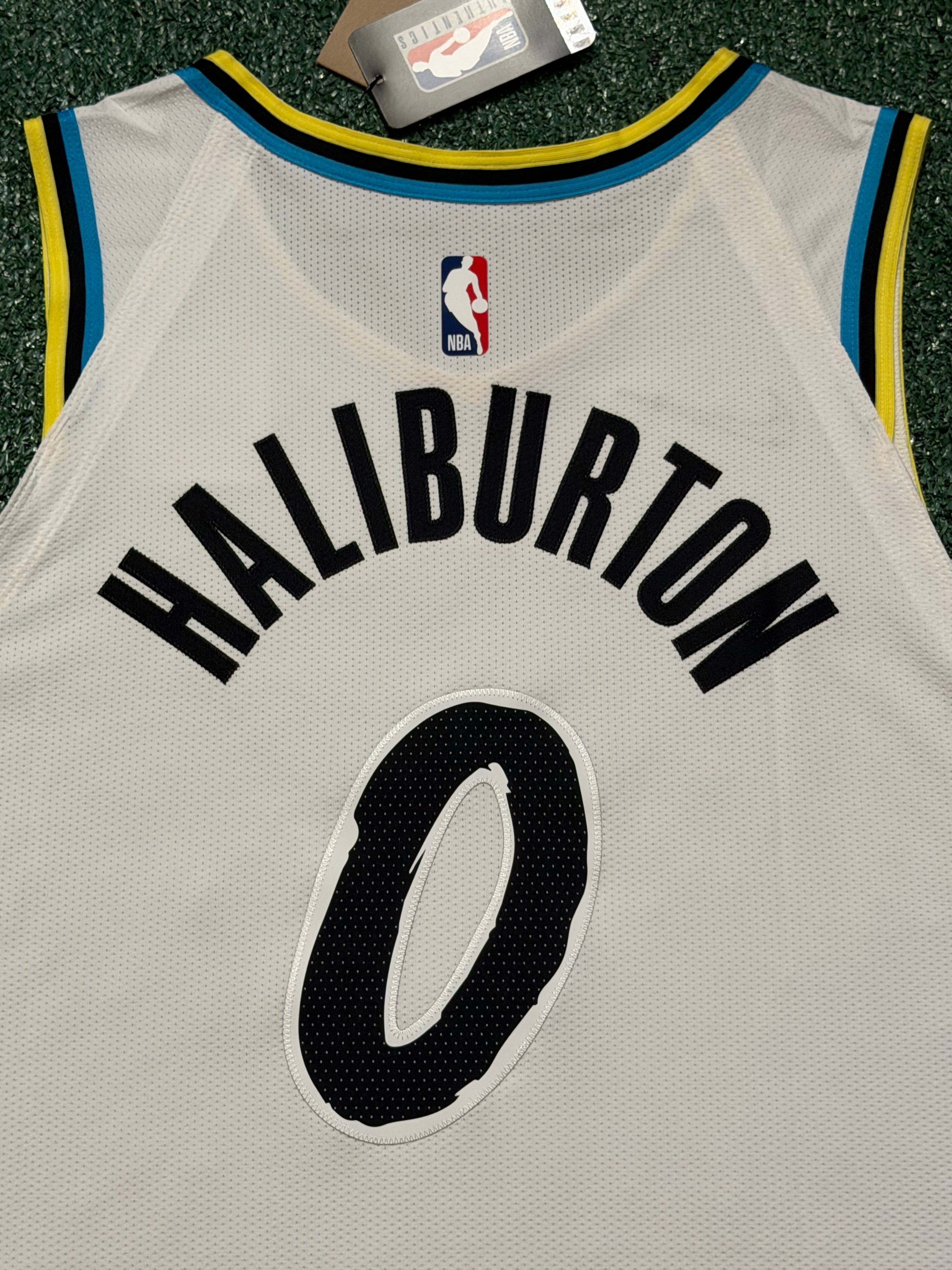 Tyrese Haliburton Indiana Pacers Jersey #0 Nike ADV Authentic White Size 52 (XL) NBA