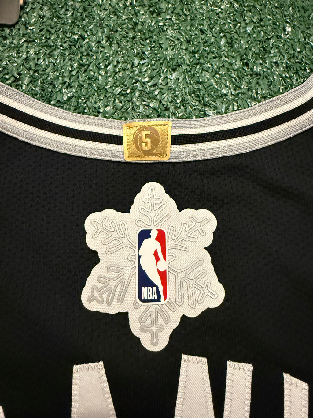 Victor Wembanyama San Antonio Spurs Jersey #1 Nike ADV Authentic Black Size 48 (L) NBA