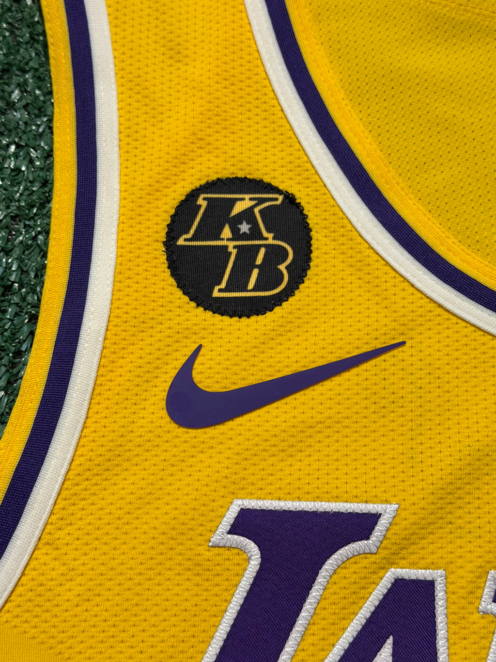 LeBron James Los Angeles Lakers Jersey #23 Nike VaporKnit Authentic Gold Size 52 (XL) NBA