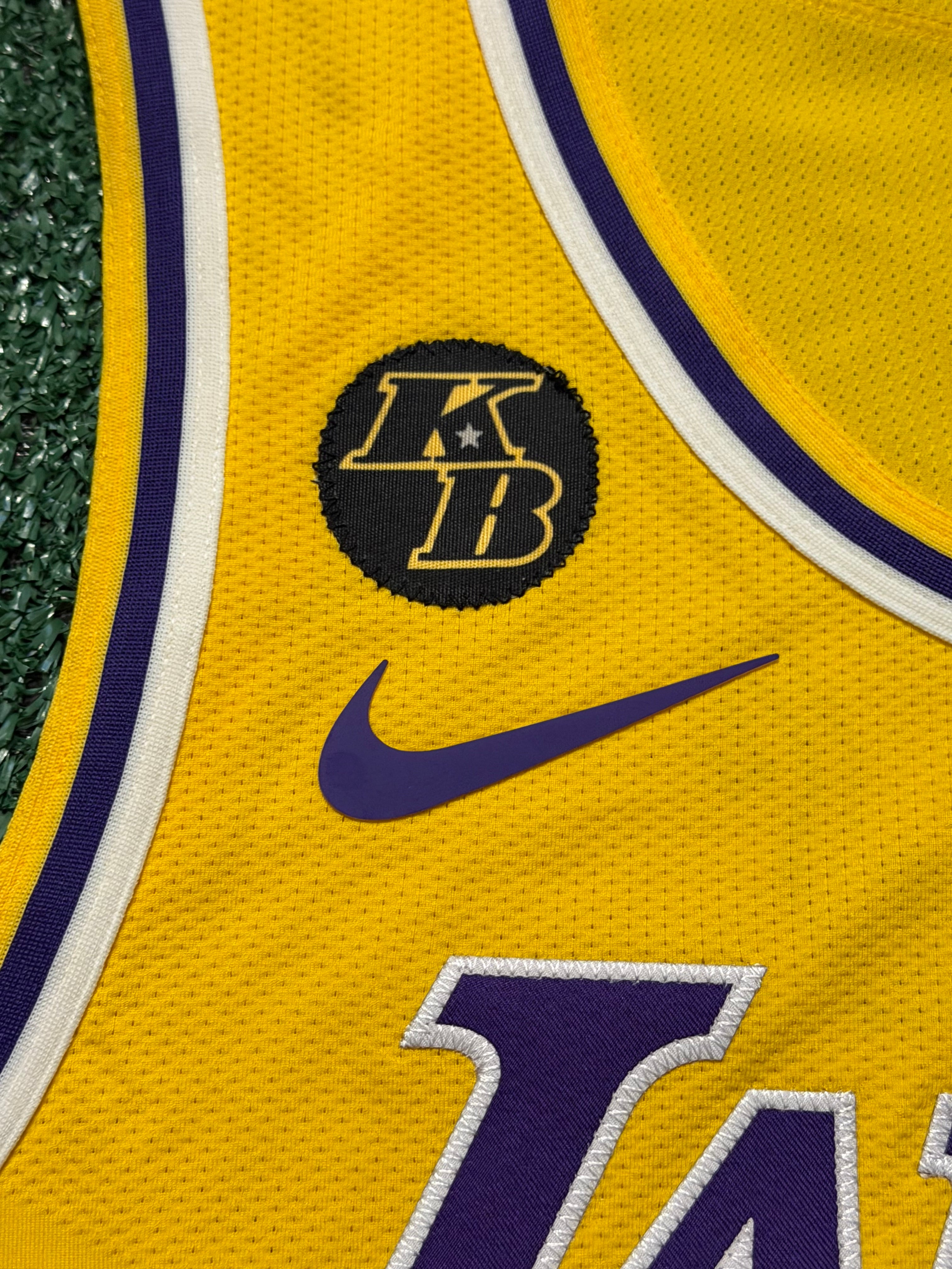 LeBron James Los Angeles Lakers Jersey #23 Nike VaporKnit Authentic Gold Size 52 (XL) NBA