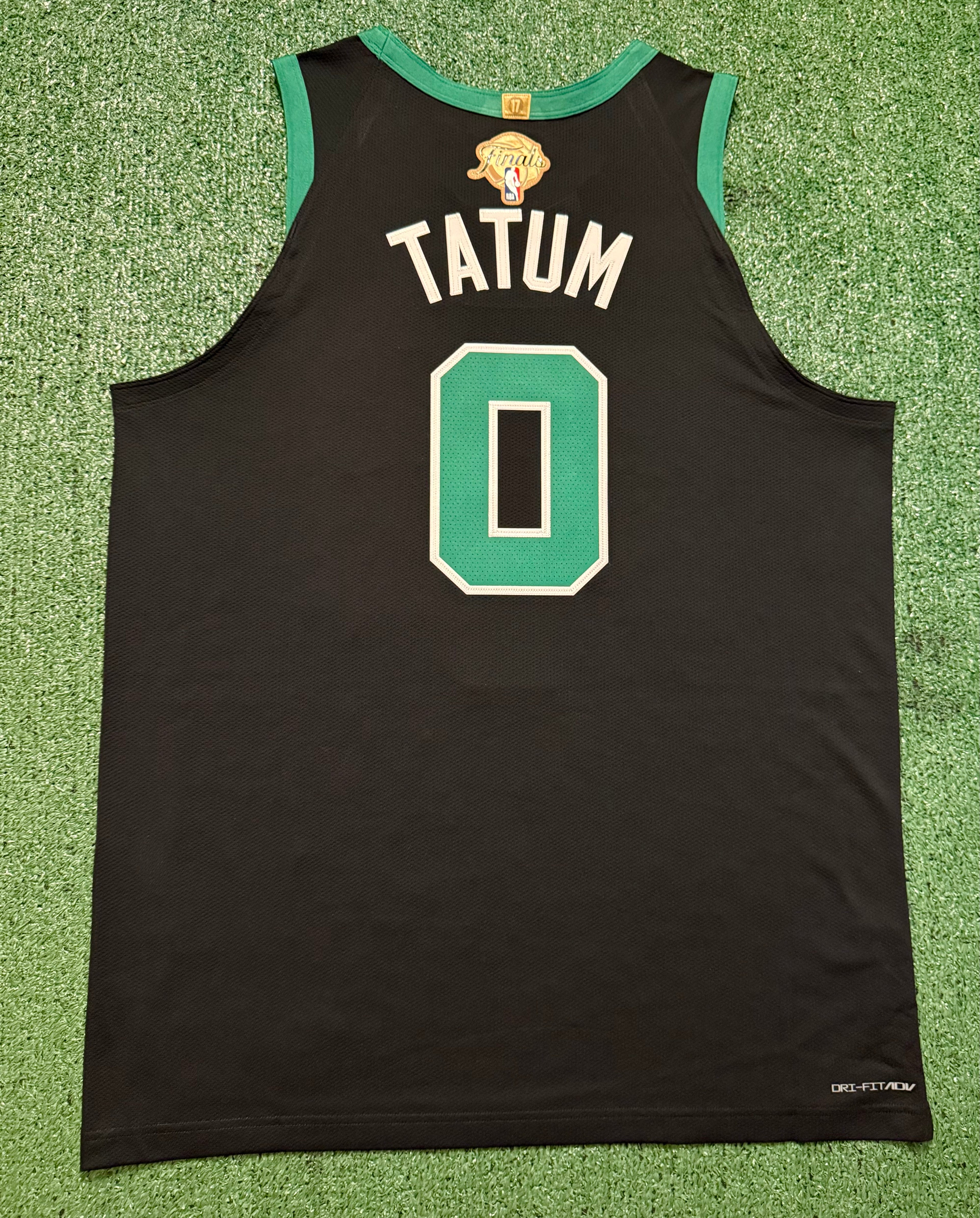 Jayson Tatum Boston Celtics Jersey #0 Nike ADV Authentic Black Size 52 (XL) NBA