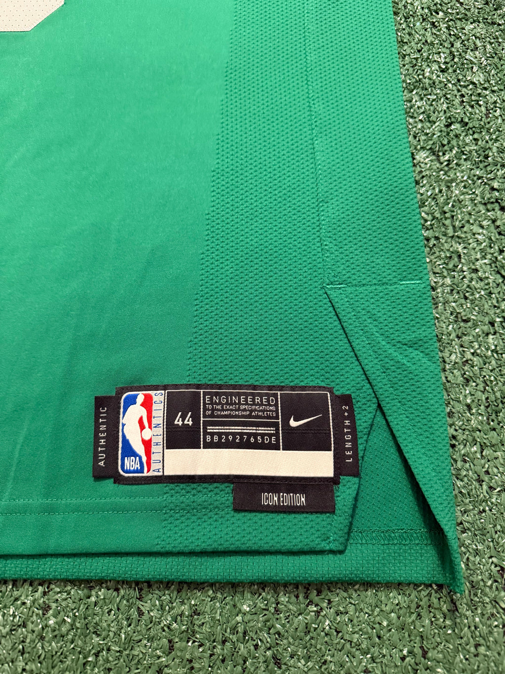 Jayson Tatum Boston Celtics Jersey #0 Nike ADV Authentic Green Size 44 (M) NBA