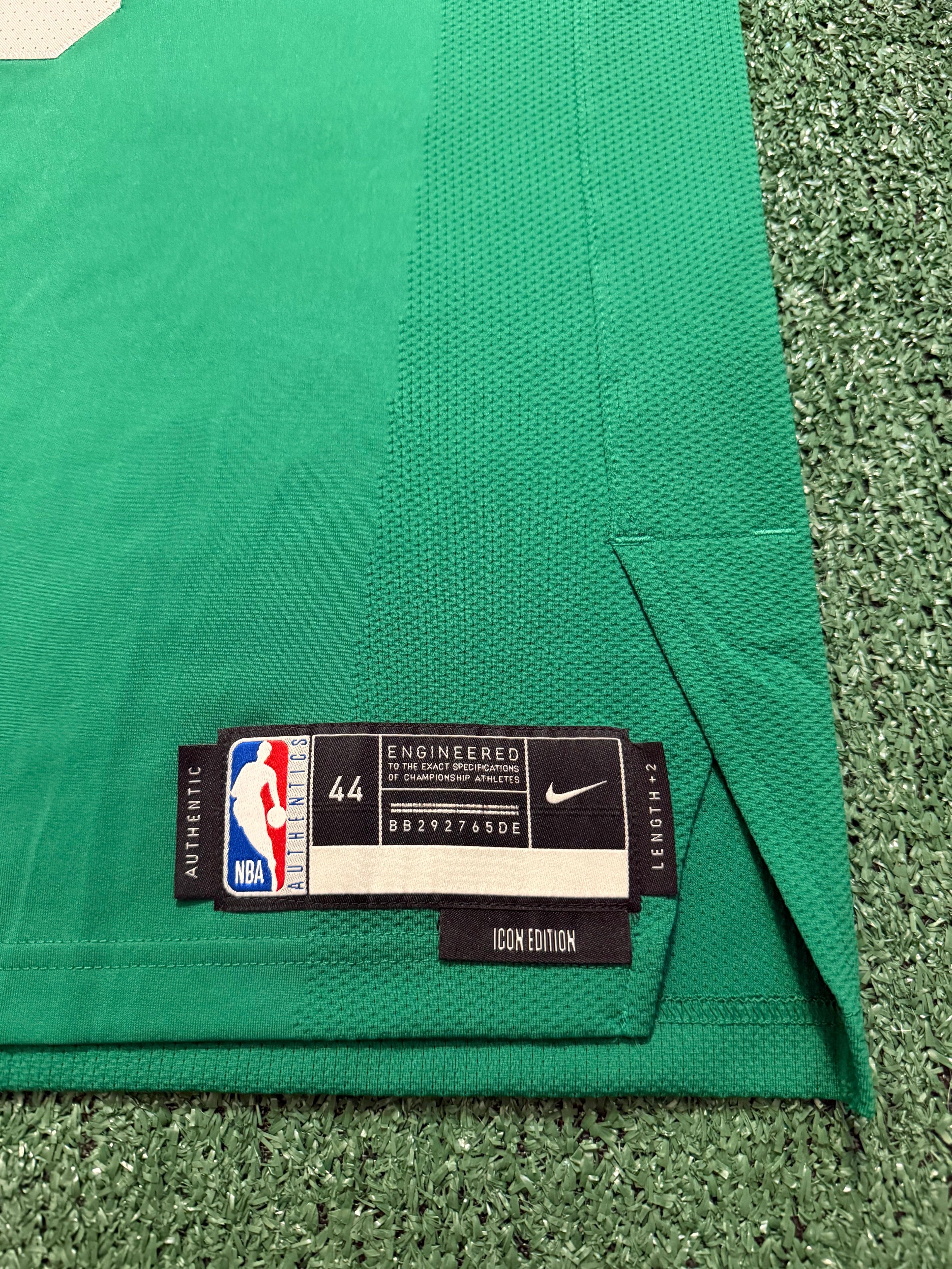 Jayson Tatum Boston Celtics Jersey #0 Nike ADV Authentic Green Size 44 (M) NBA