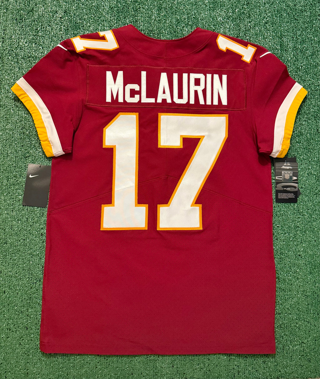 Terry McLaurin Washington Commanders Jersey #17 Nike Vapor Elite Red Size 40 (Medium) NFL