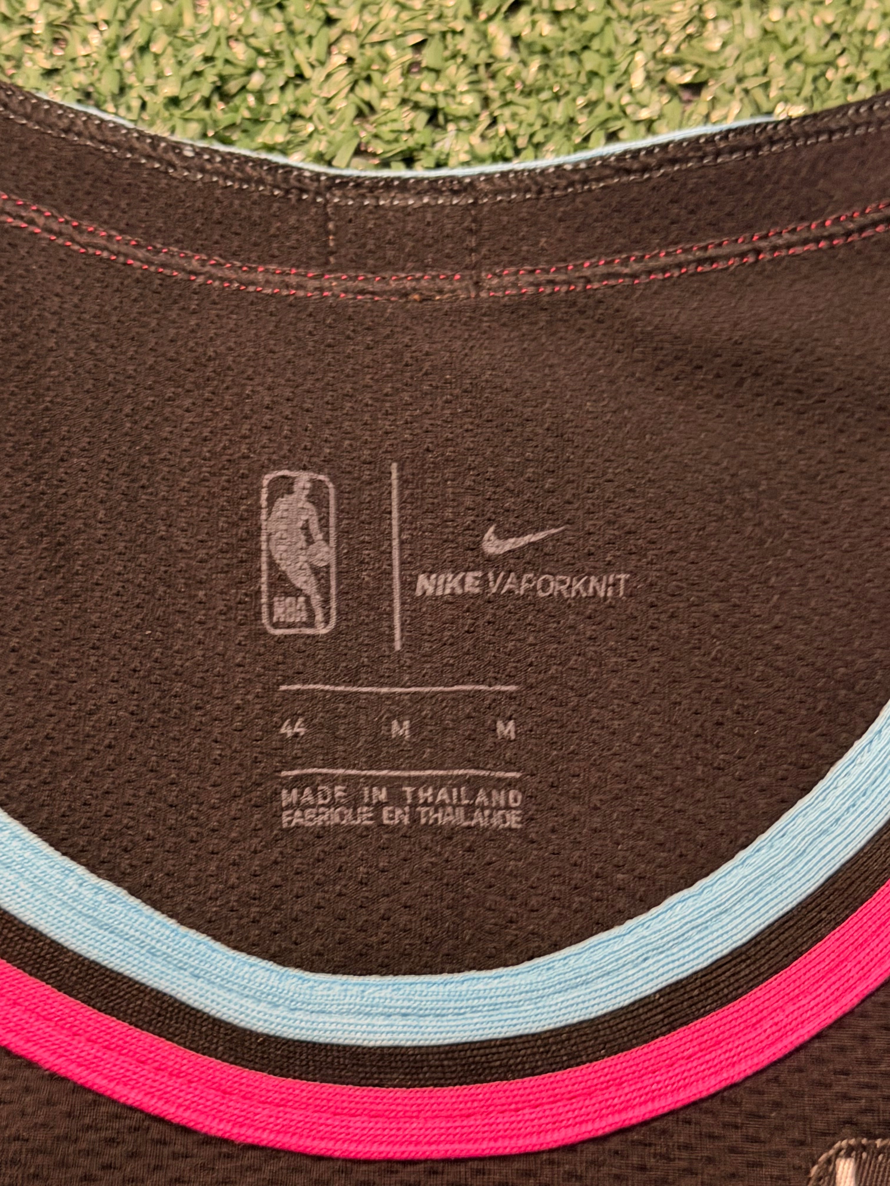 Dwayne Wade Miami Heat Jersey #3 Nike Vaporknit Authentic Black Size 44 (Medium) NBA