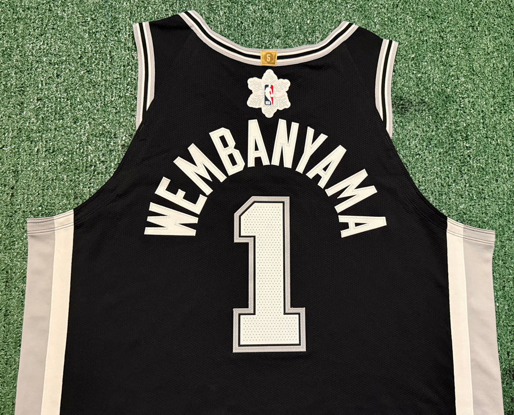 Victor Wembanyama San Antonio Spurs Jersey #1 Nike ADV Authentic White Size 52 (XL) NBA