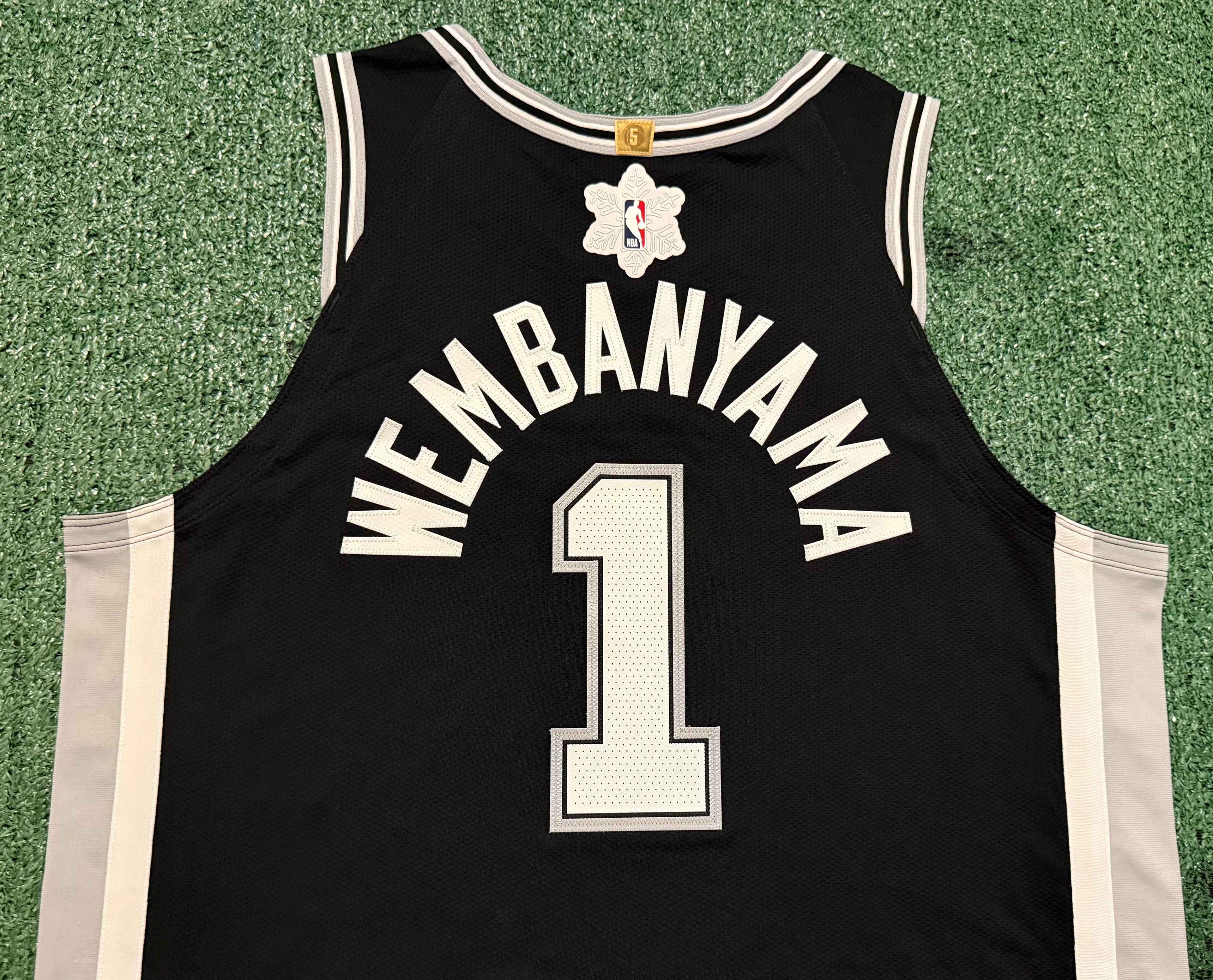 Victor Wembanyama San Antonio Spurs Jersey #1 Nike ADV Authentic White Size 52 (XL) NBA