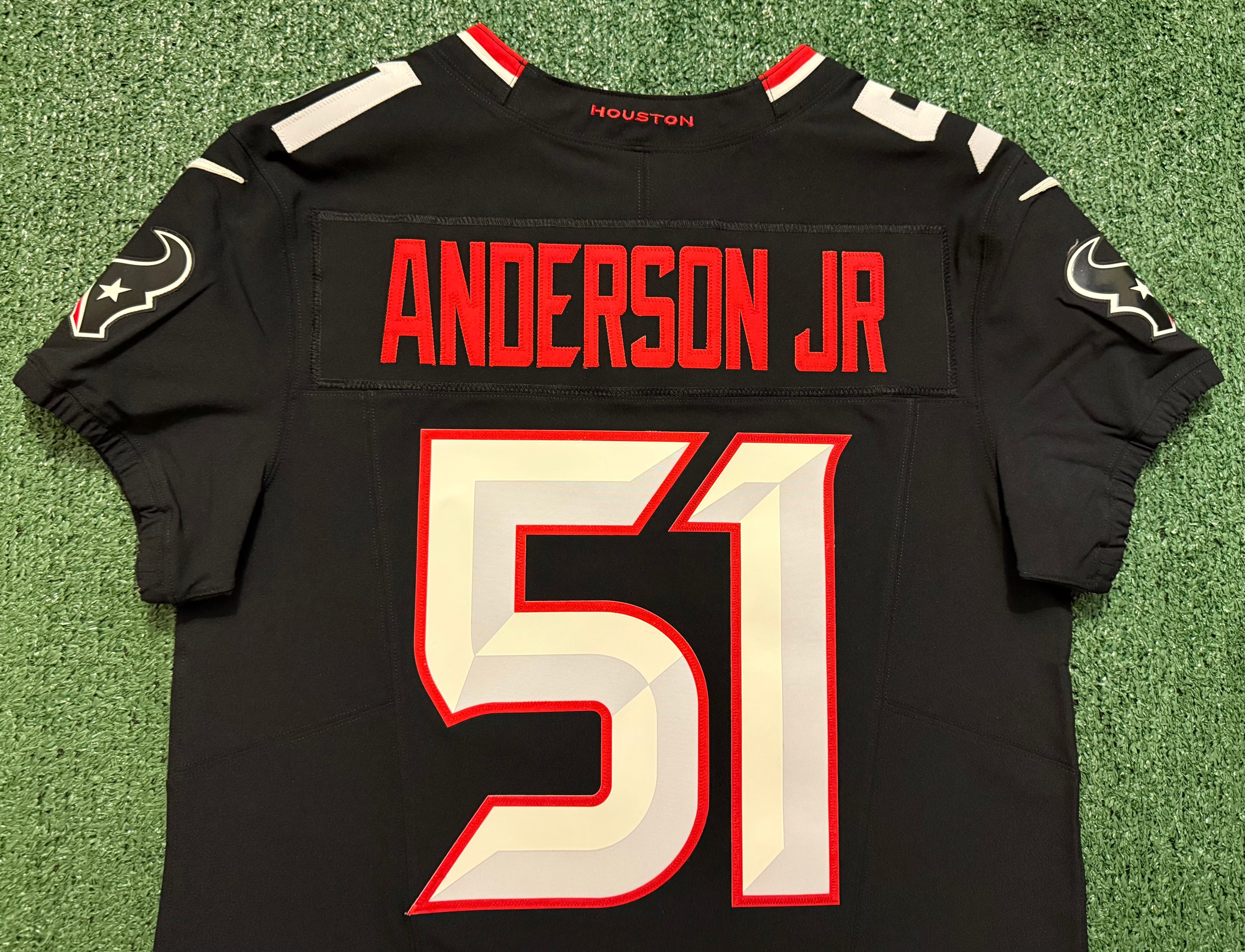Will Anderson Jr Houston Texans Jersey #51 Nike Vapor Fuse Elite Navy Size 40 (M) NFL