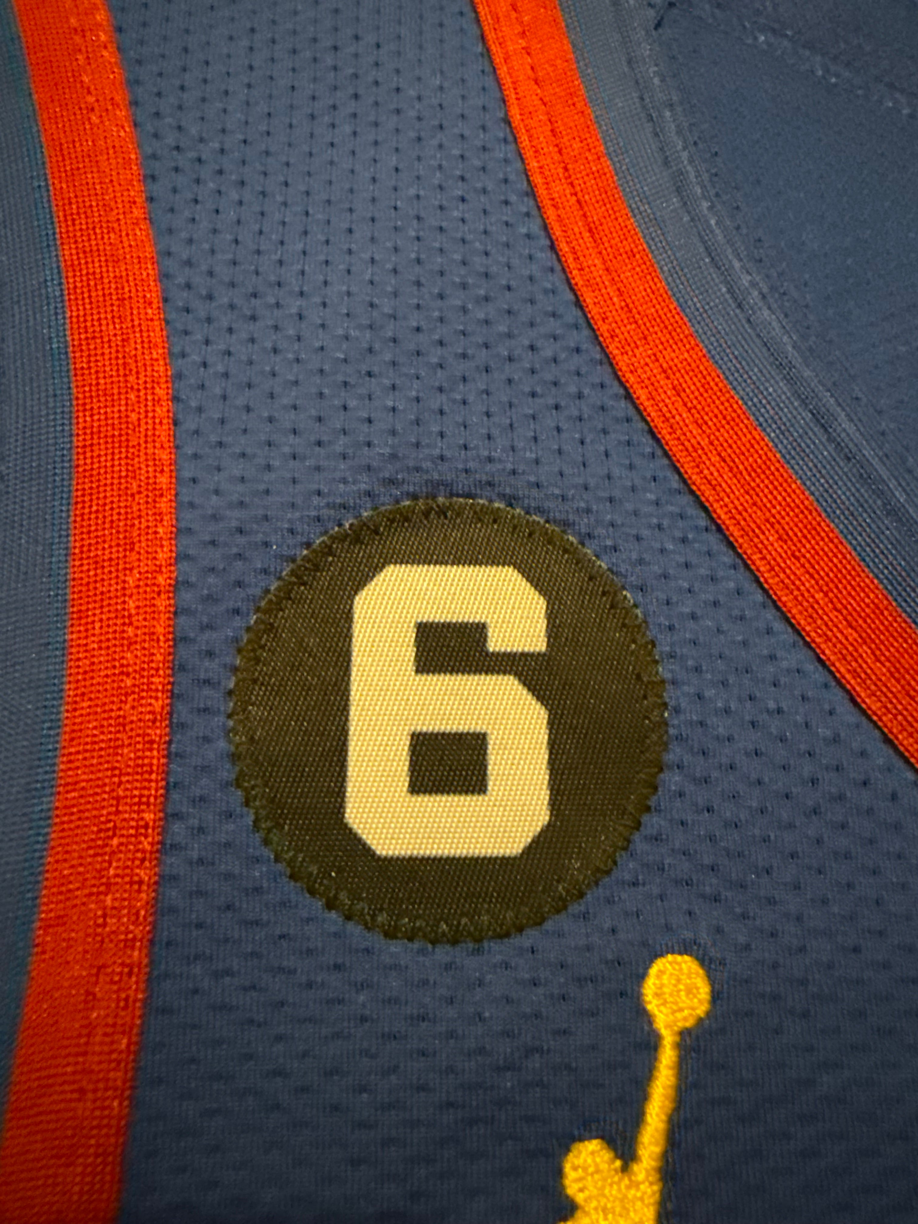 Nikola Jokic Denver Nuggets Jersey #15 Nike ADV Authentic Blue Size 52 (XL) NBA