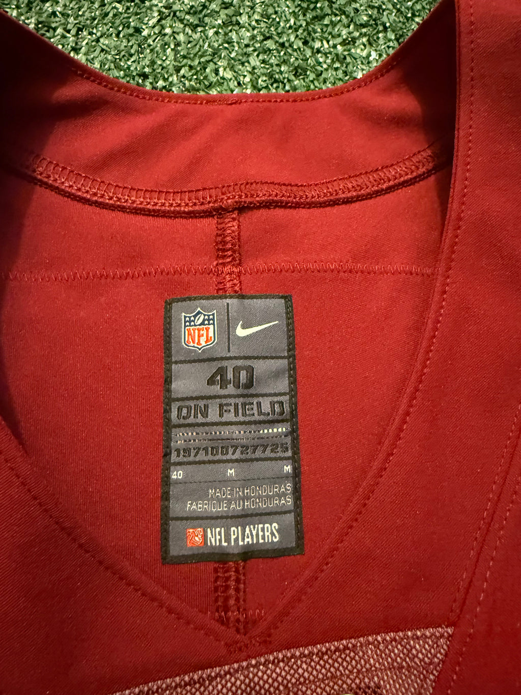Terry McLaurin Washington Commanders Jersey #17 Nike Vapor Elite Red Size 40 (Medium) NFL