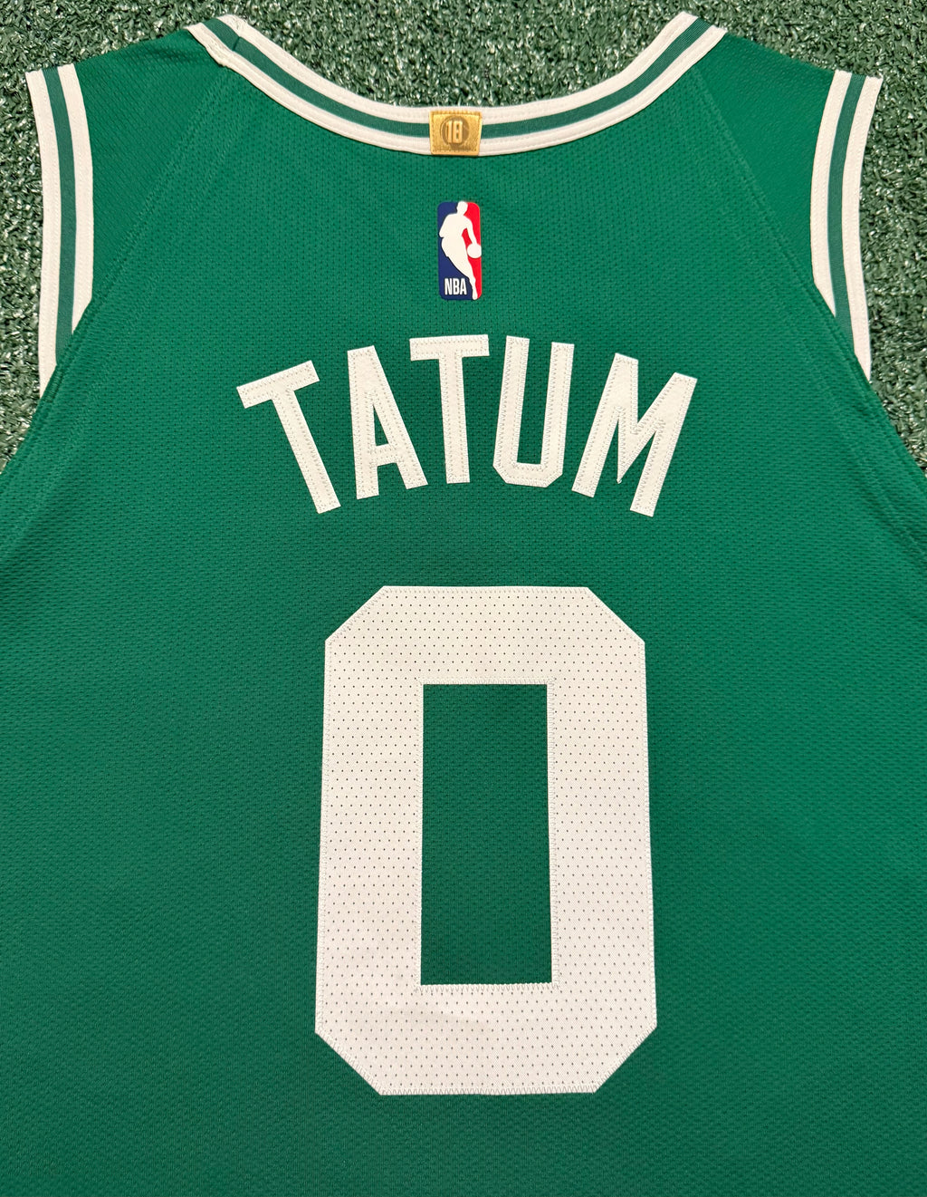Jayson Tatum Boston Celtics Jersey #0 Nike ADV Authentic Green Size 52 (XL) NBA