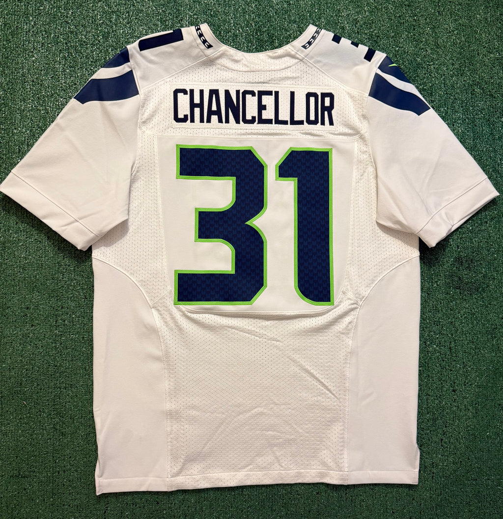 Cam Chancellor Seattle Seahawks 
Jersey #31 Nike Elite white Size 44 (Large) NFL