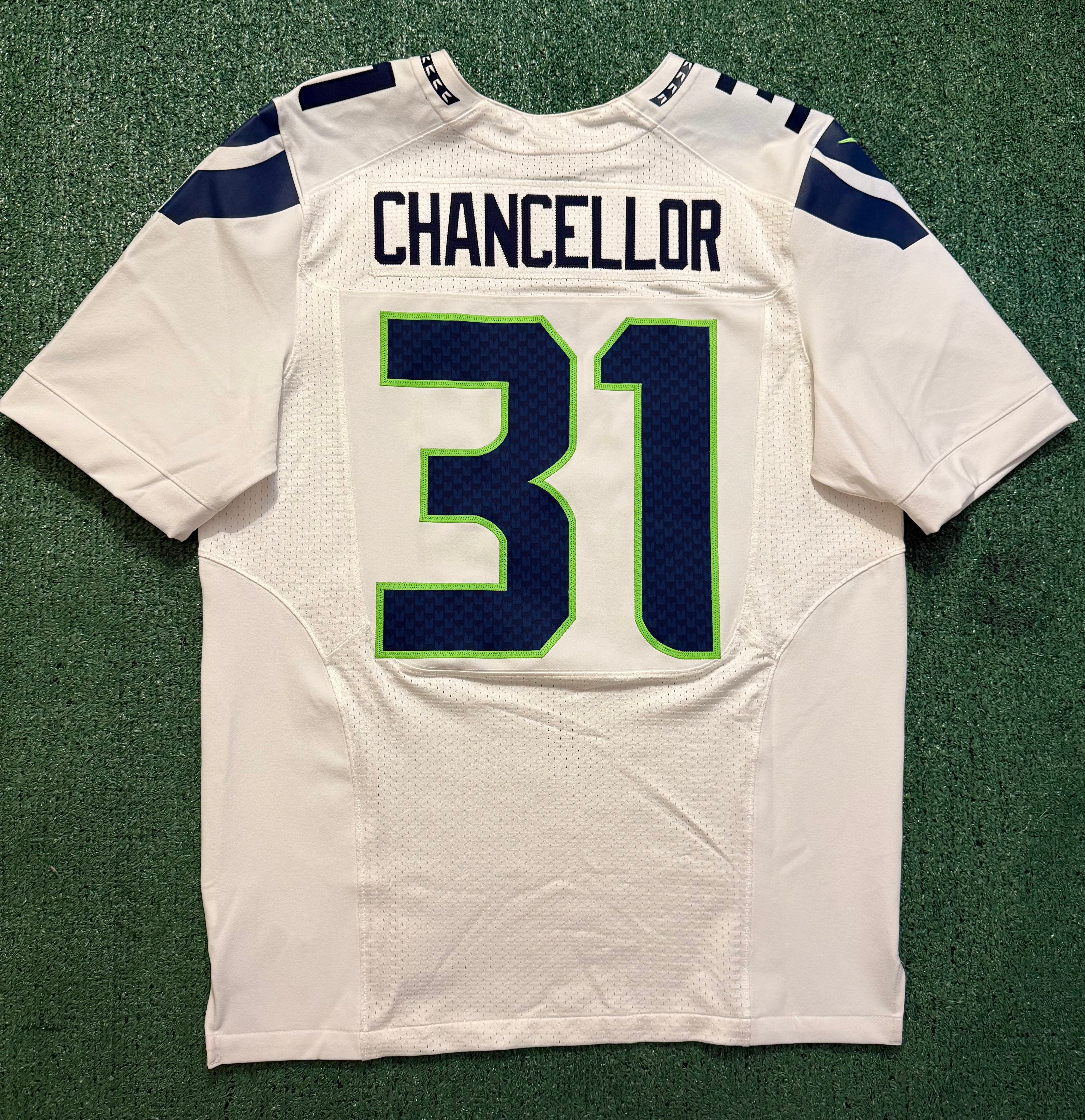 Cam Chancellor Seattle Seahawks 
Jersey #31 Nike Elite white Size 44 (Large) NFL