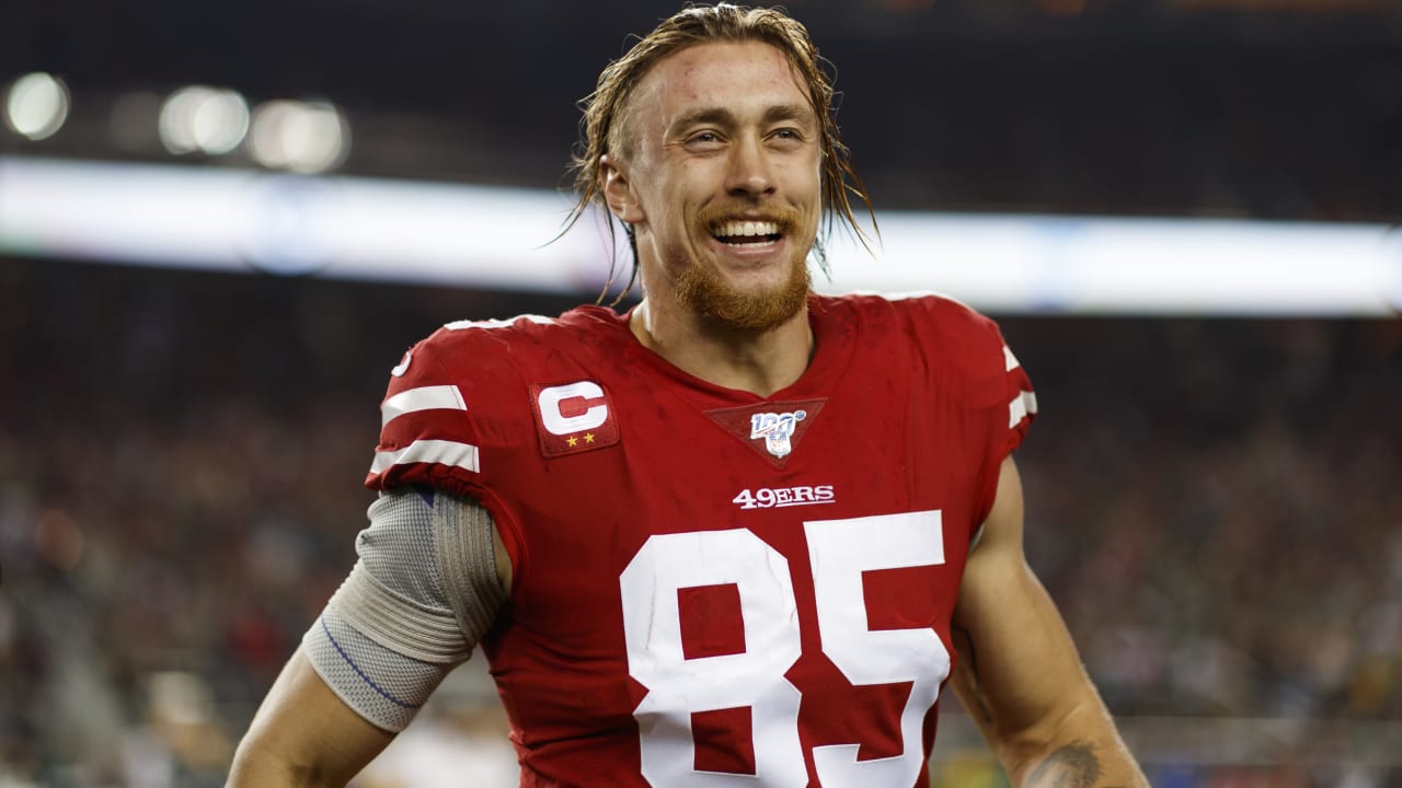 George Kittle San Francisco 49ers
Jersey #85 Nike Vapor Limited Red Size (Medium) NFL