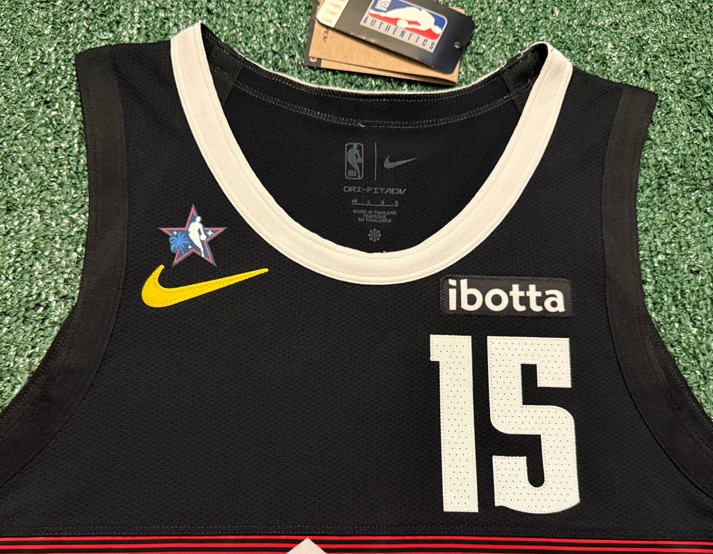Nikola Jokic Denver Nuggets Jersey #15 Nike ADV Authentic Black Size 48 (L) NBA