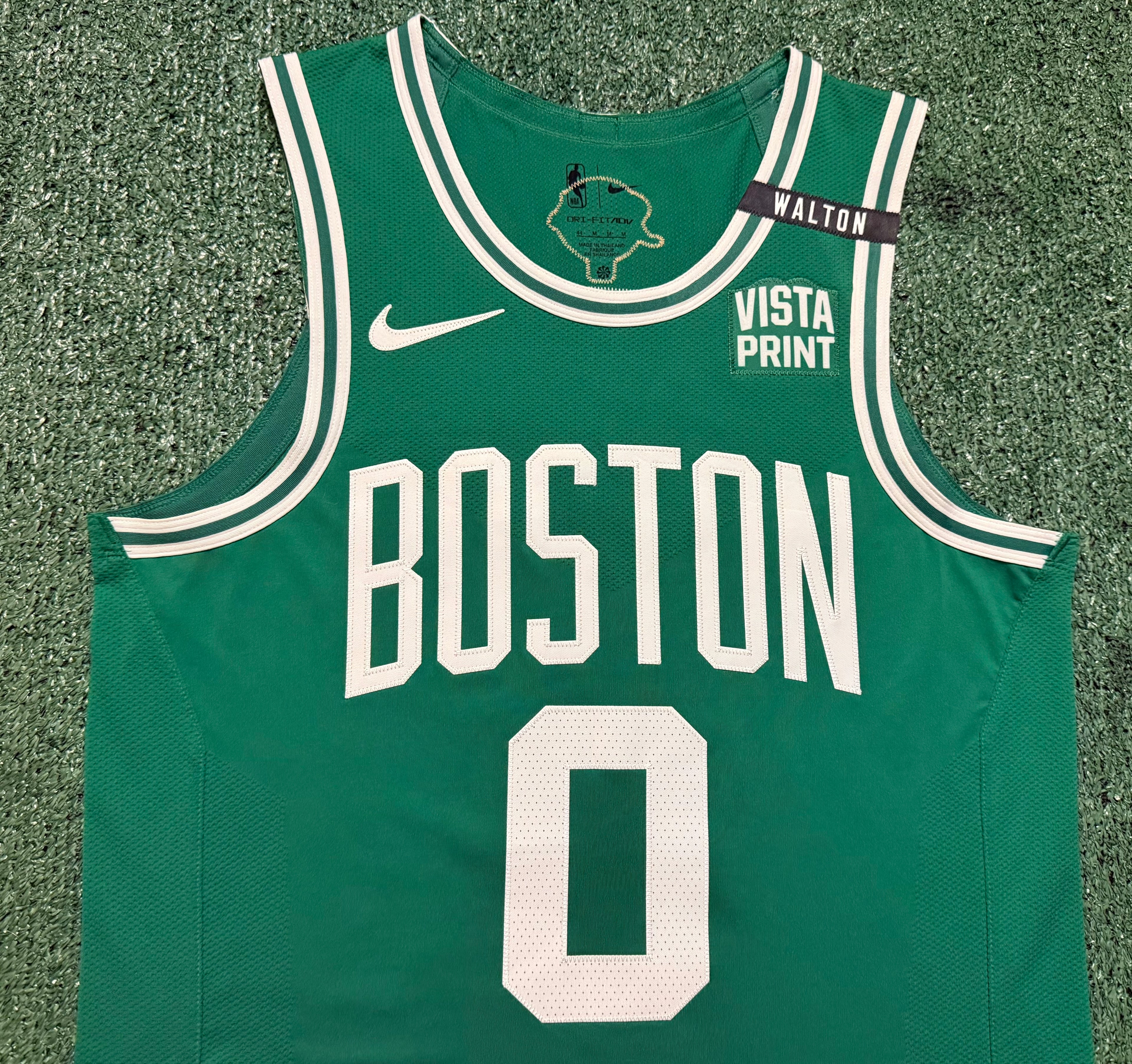 Jayson Tatum Boston Celtics Jersey #0 Nike ADV Authentic Green Size 44 (M) NBA