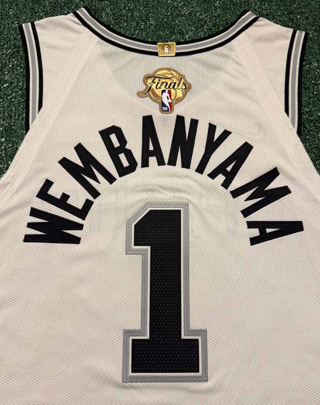 Victor Wembanyama San Antonio Spurs Jersey #1 Nike ADV Authentic White Size 48 (L) NBA