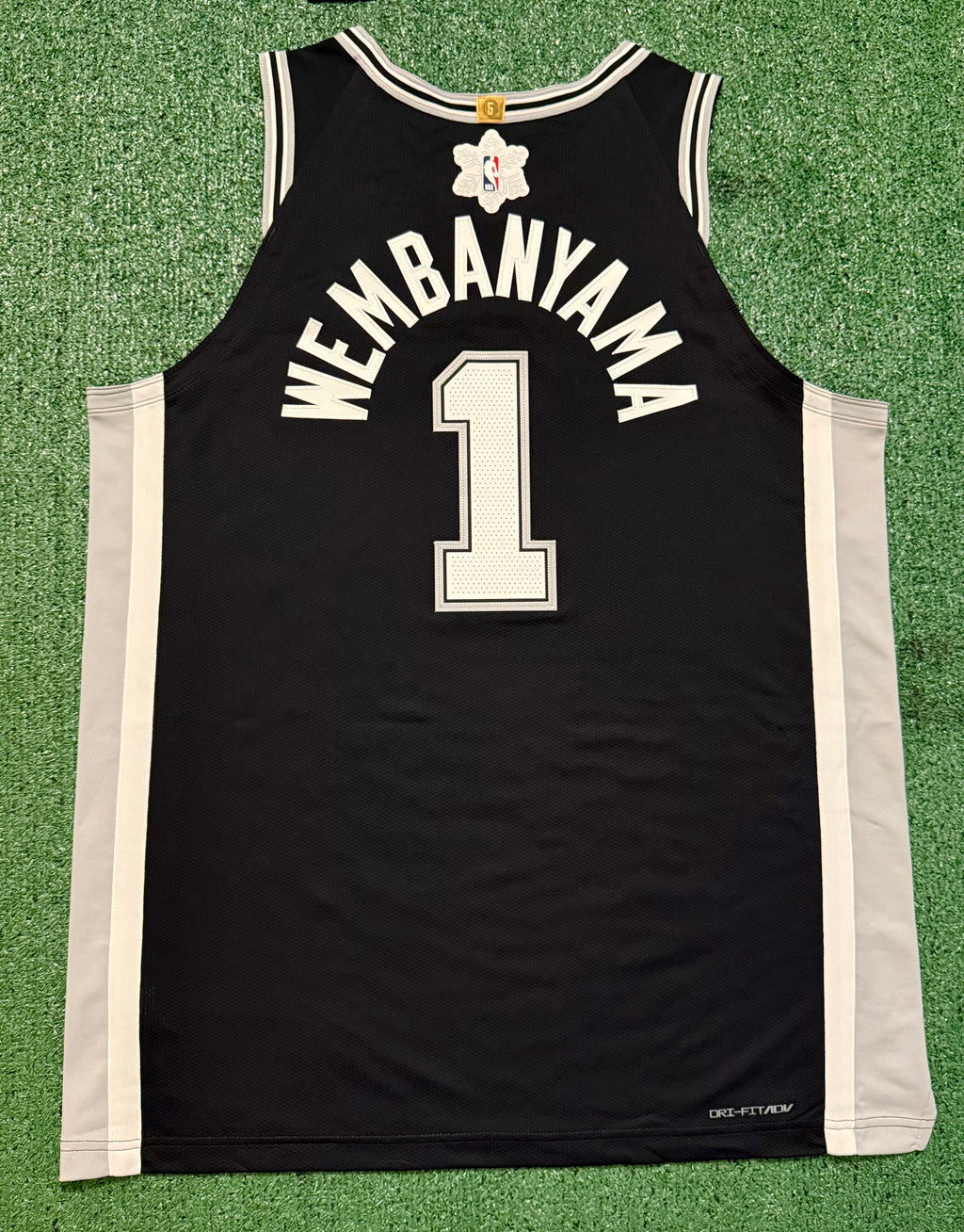 Victor Wembanyama San Antonio Spurs Jersey #1 Nike ADV Authentic White Size 52 (XL) NBA