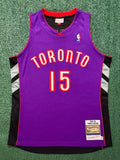 Vince Carter Toronto Raptors Jersey #15 Mitchell & Ness Authentic Purple Size 44 (L) NBA