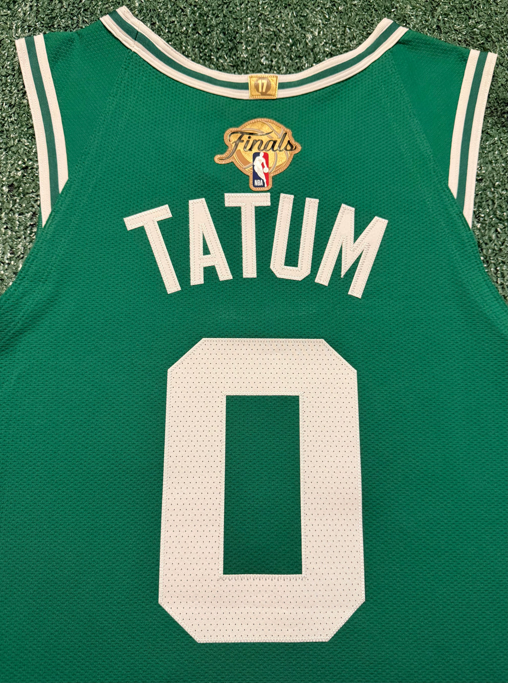 Jayson Tatum Boston Celtics Jersey #0 Nike ADV Authentic Green Size 44 (M) NBA