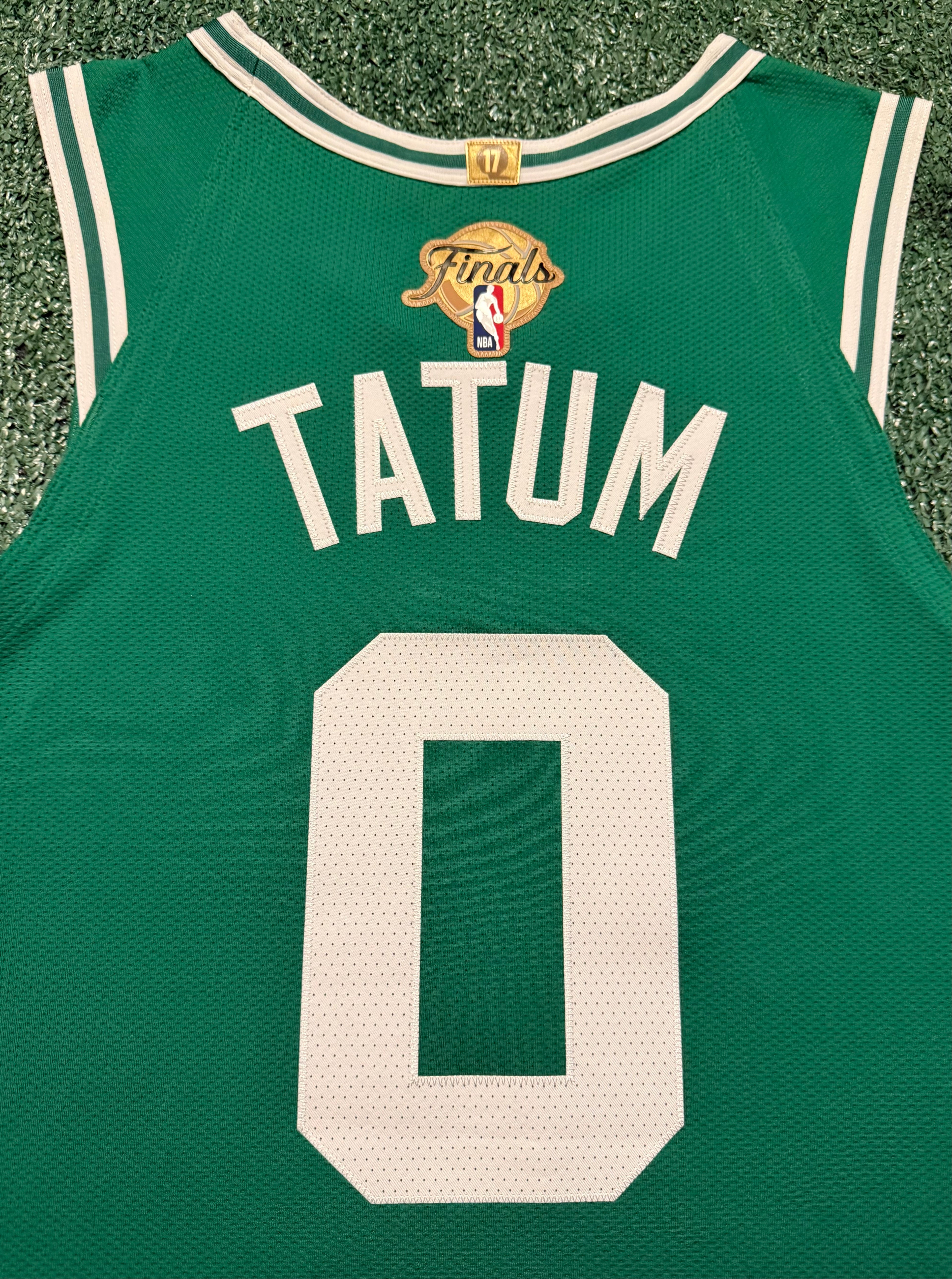 Jayson Tatum Boston Celtics Jersey #0 Nike ADV Authentic Green Size 44 (M) NBA
