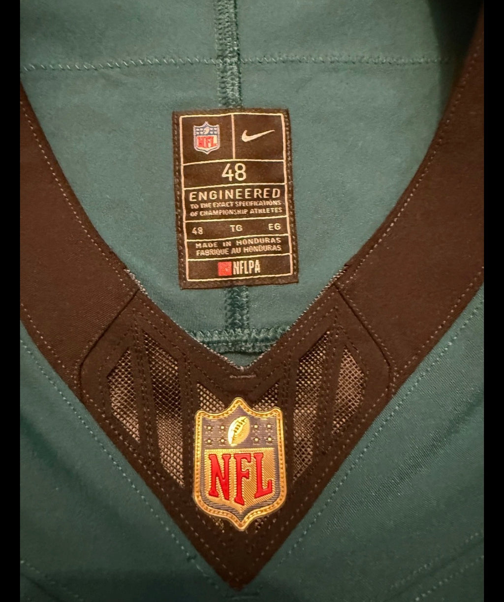Saquon Barkley Philadelphia Eagles Jersey #26 Nike Vapor FUSE Elite Green Size 48 (XL) NFL
