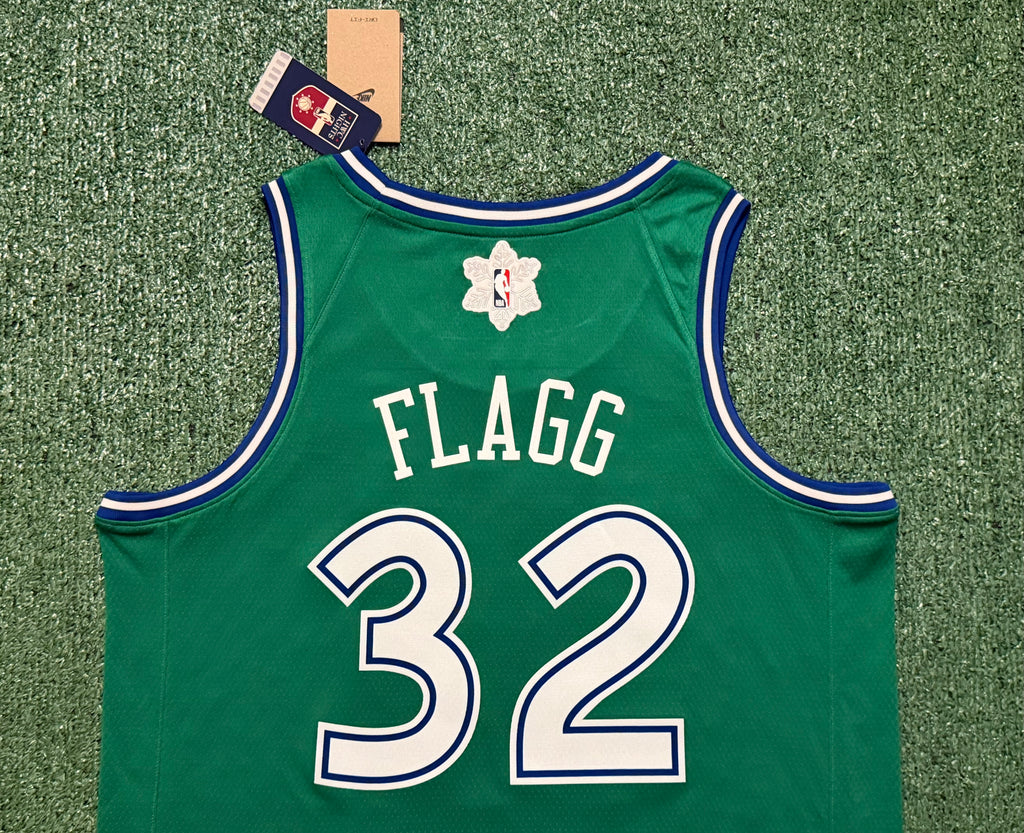 Cooper Flagg Dallas Mavericks Jersey #32 Nike Swingman Green Size 48 (Large) NBA