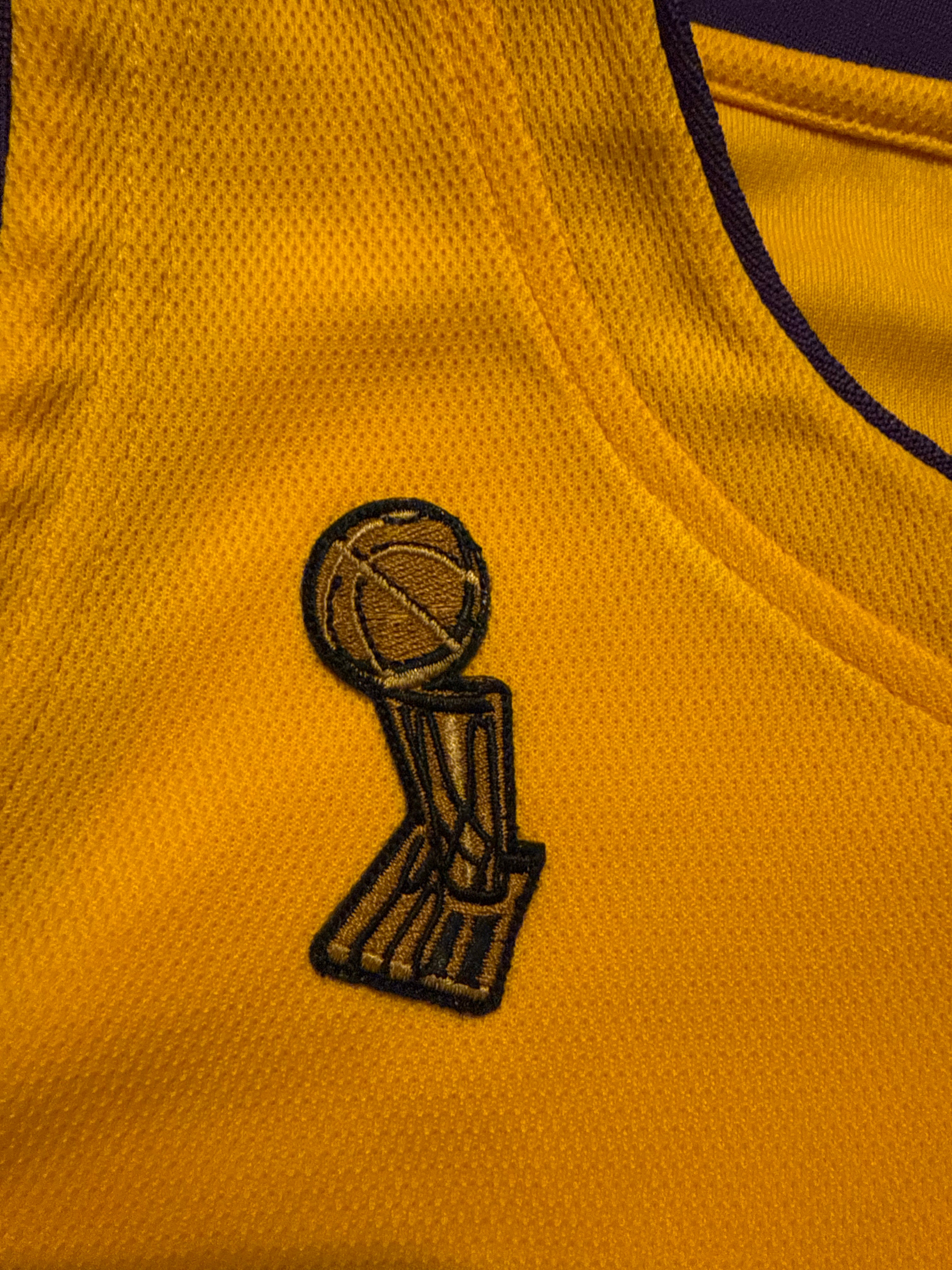 Kobe Bryant Los Angeles Lakers Jersey #24 Mitchell & Ness Authentic Gold Size 44 (L) NBA