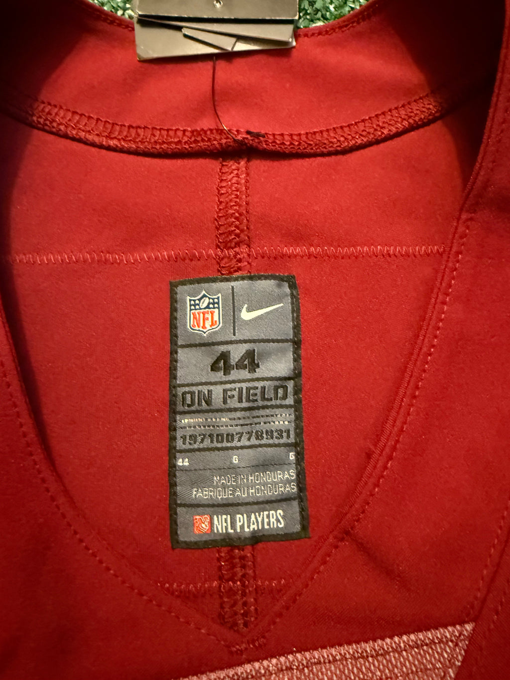 Terry McLaurin Washington Commanders Jersey #17 Nike Vapor Elite Maroon Size 44 (Large) NFL
