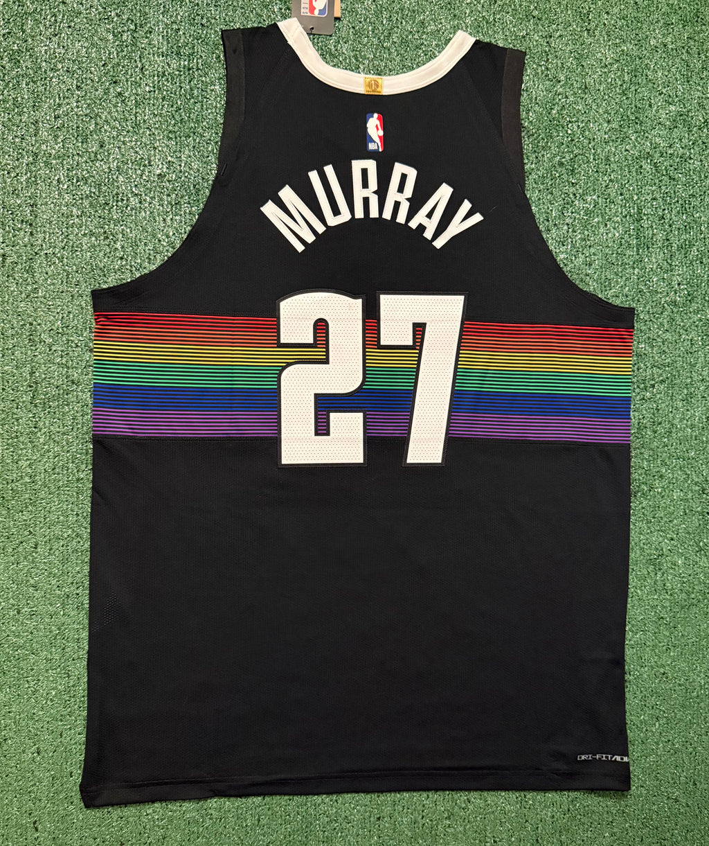 Jamal Murray Denver Nuggets Jersey #27 Nike ADV Authentic Black Size 52 (XL) NBA