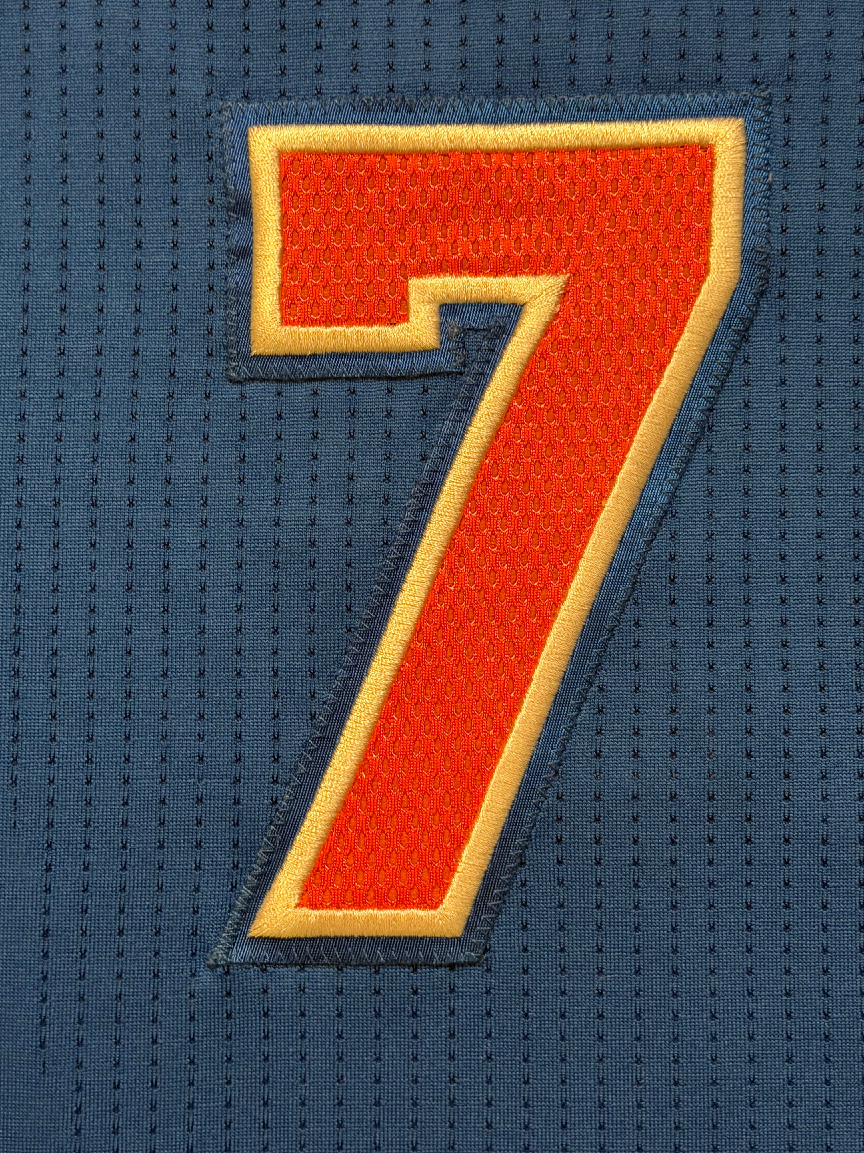 Carmelo Anthony New York Knicks Jersey #7 Adidas Climacool Blue Size (Large) NBA