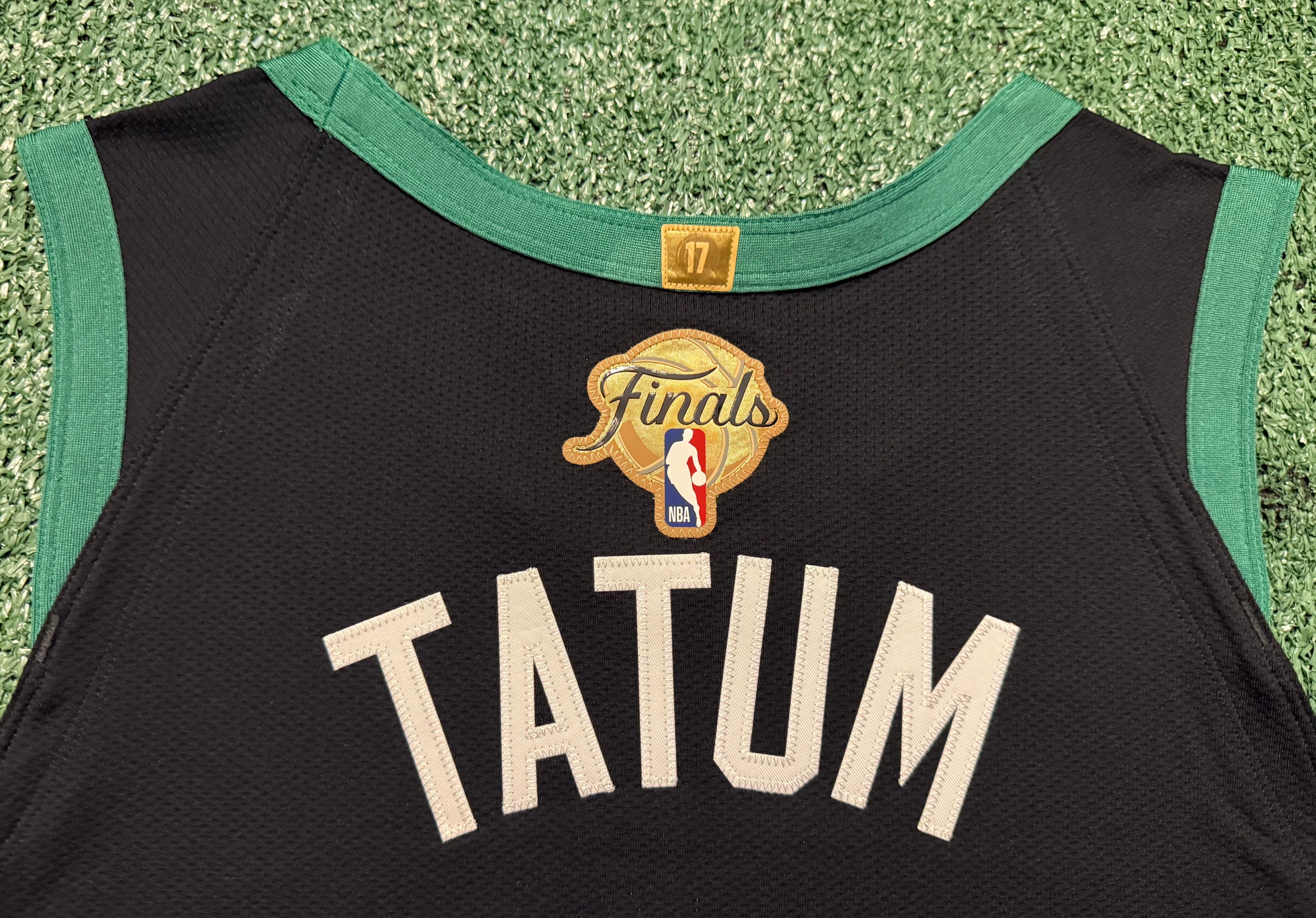 Jayson Tatum Boston Celtics Jersey #0 Nike ADV Authentic Black Size 52 (XL) NBA