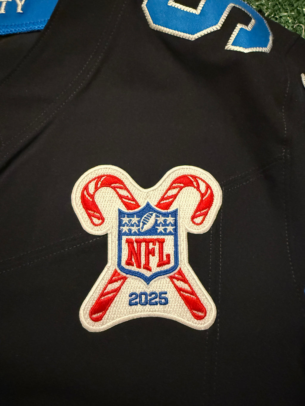 Aidan Hutchinson Detroit Lions Jersey #97 Nike Vapor FUSE Elite black size 40 (Medium) NFL