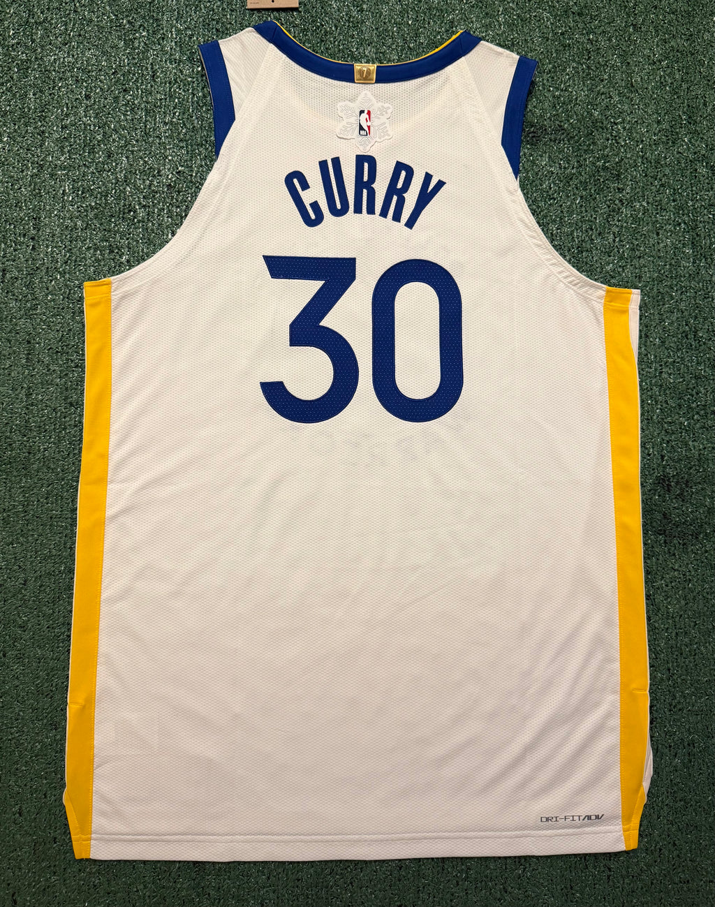 Steph Curry Golden State Warriors Jersey #30 Nike ADV Authentic White Size 48 (L) NBA