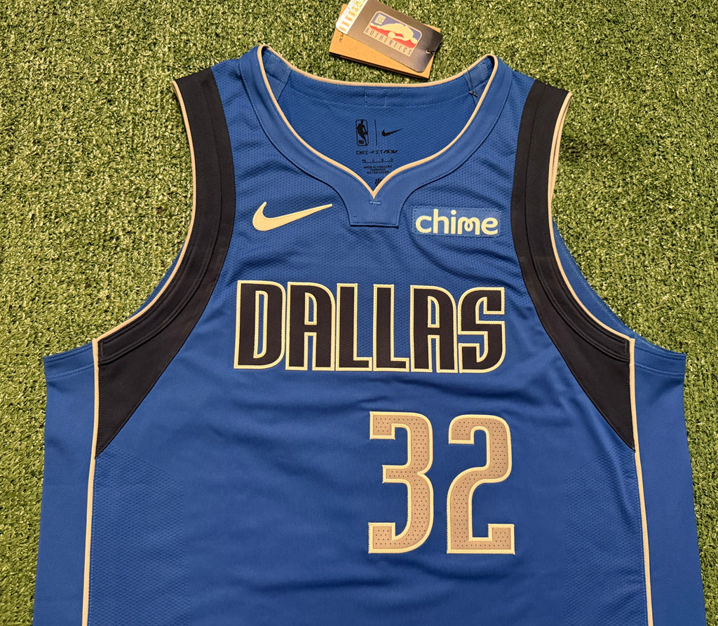 Cooper Flagg Dallas Mavericks Jersey #32 Nike ADV Blue Size 48 (Large) NBA