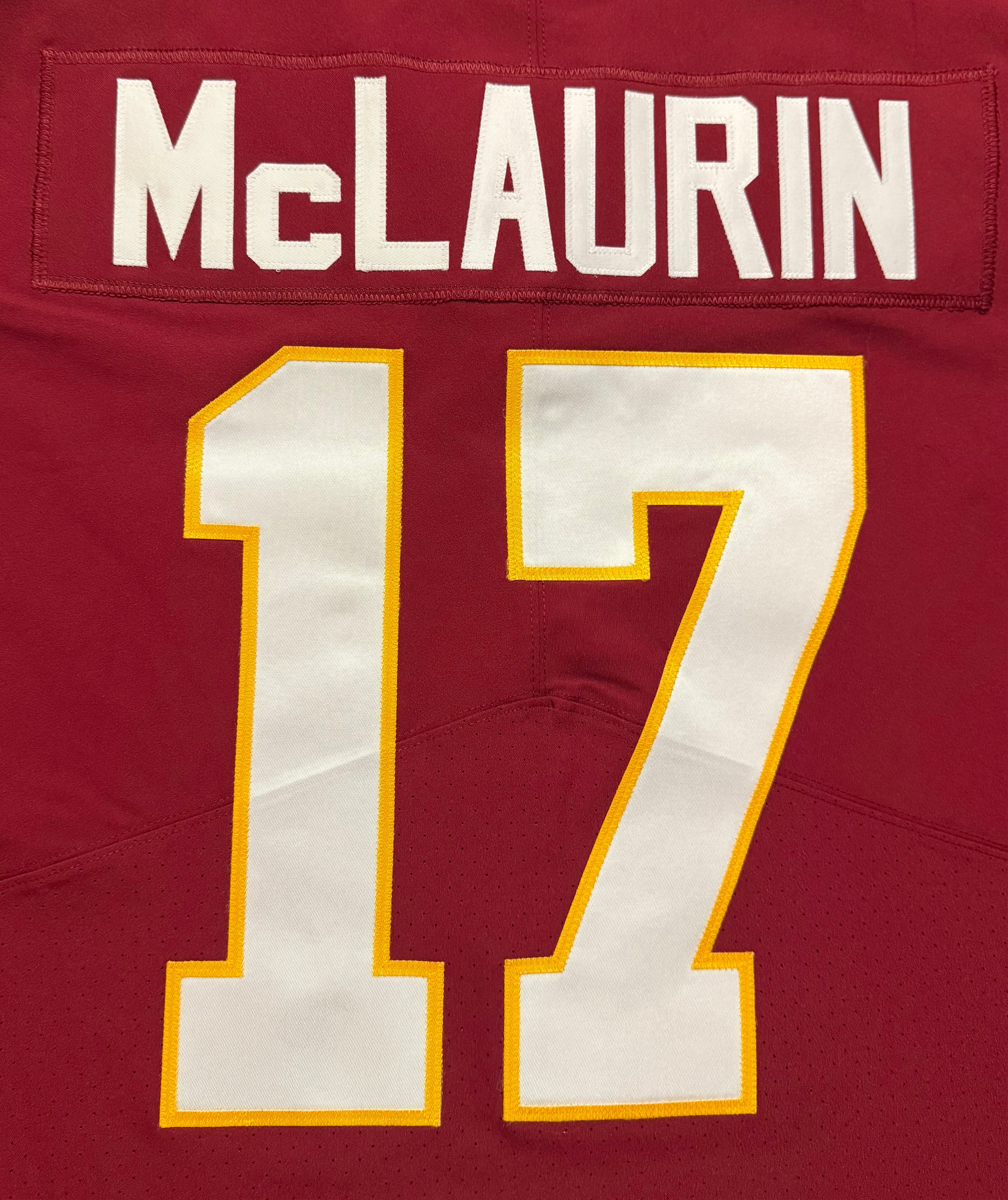 Terry McLaurin Washington Commanders Jersey #17 Nike Vapor Elite Maroon Size 44 (Large) NFL