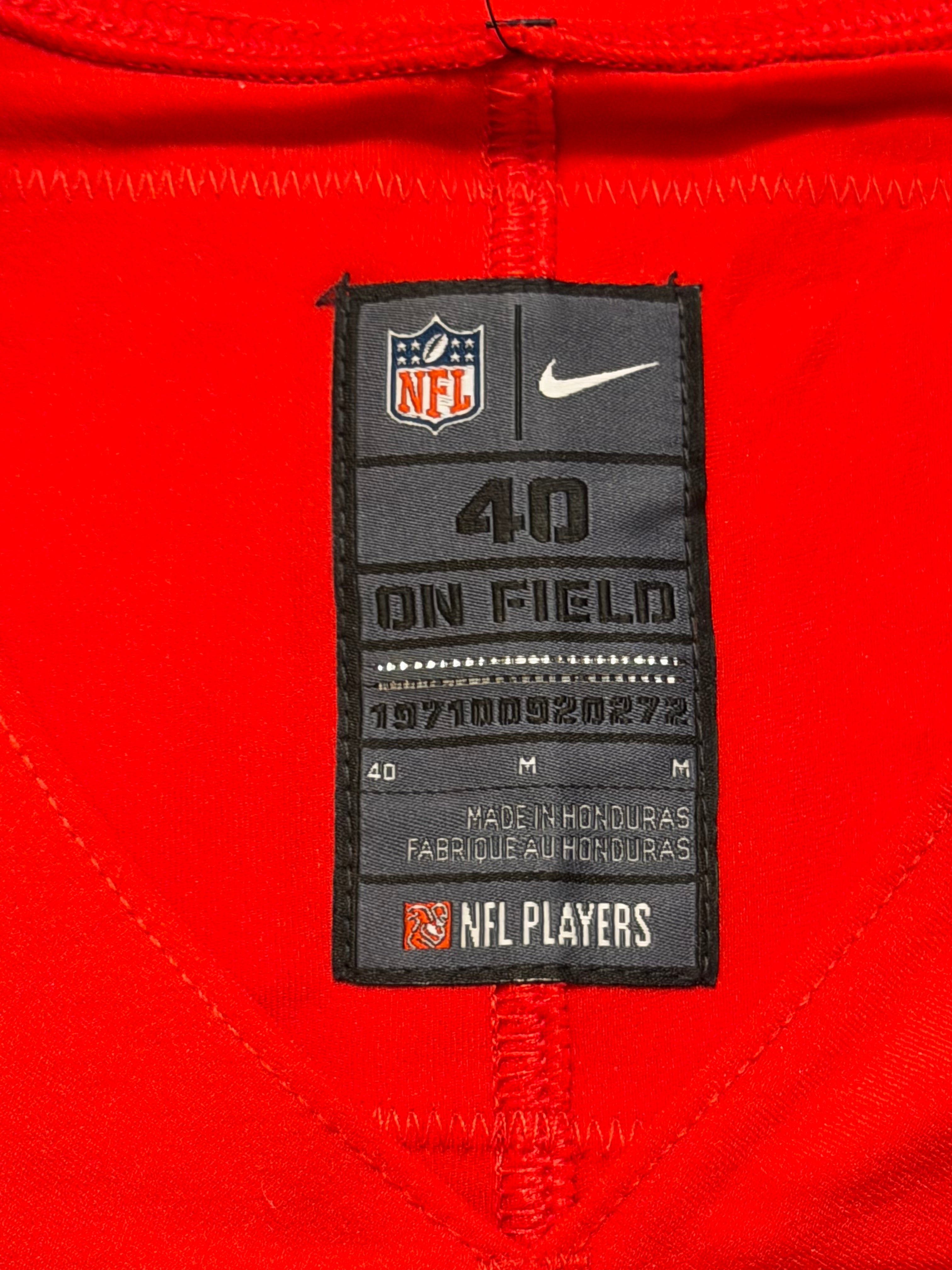 Patrick Mahomes Kansas City Chiefs Jersey #15 Nike Vapor Elite Red Size 40 (M) NFL
