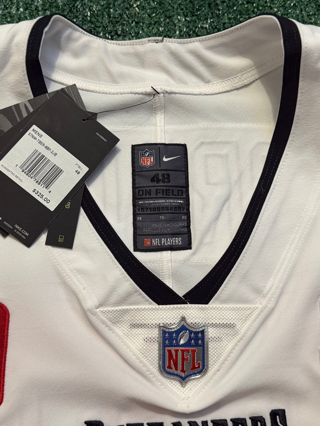 Tom Brady Tampa Bay Buccaneers Jersey #12 Nike Vapor Elite White size 48 (XL) NFL