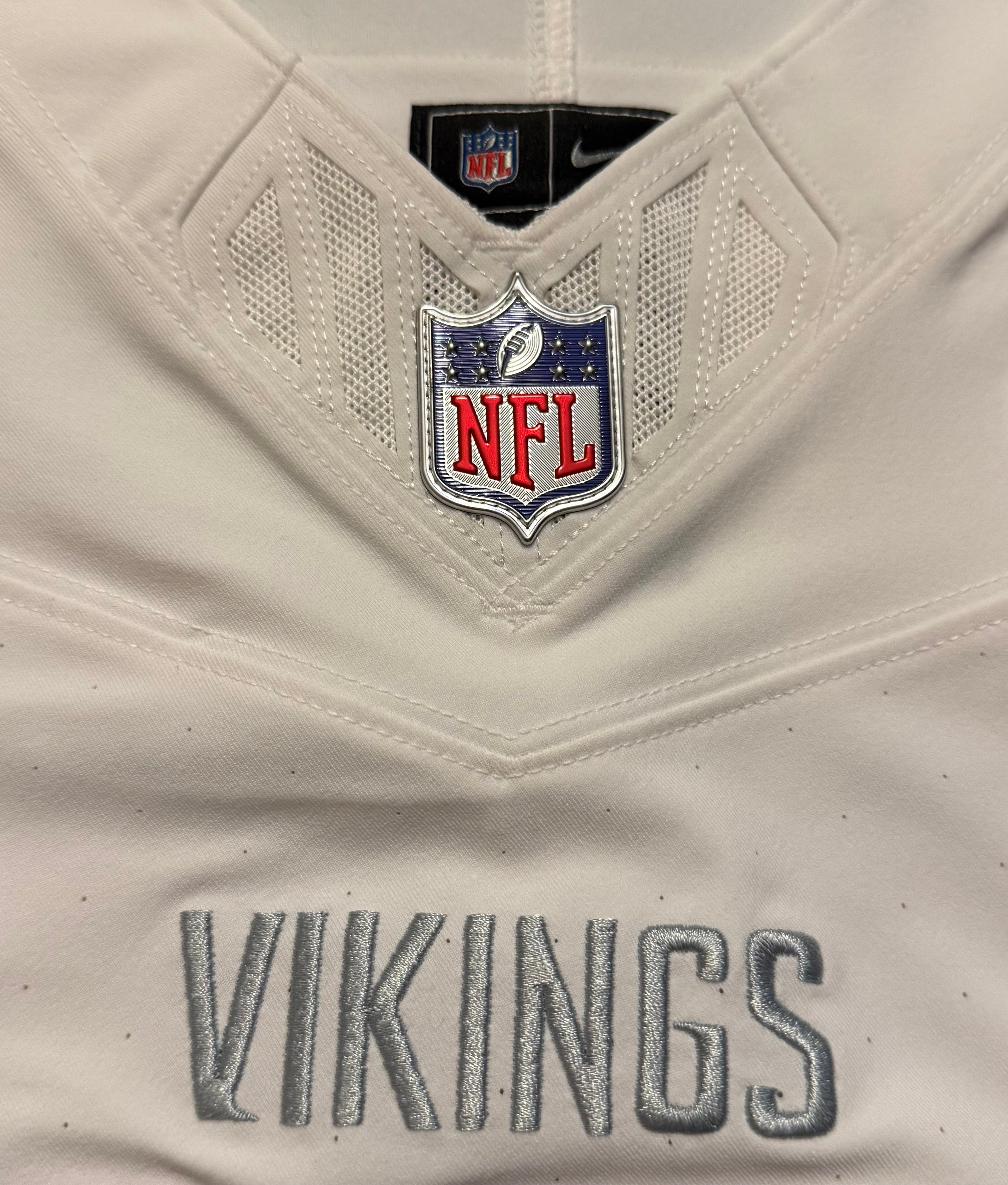 Justin Jefferson Minnesota Vikings Jersey #18 Nike Vapor FUSE Elite White Size 48 (XL) NFL